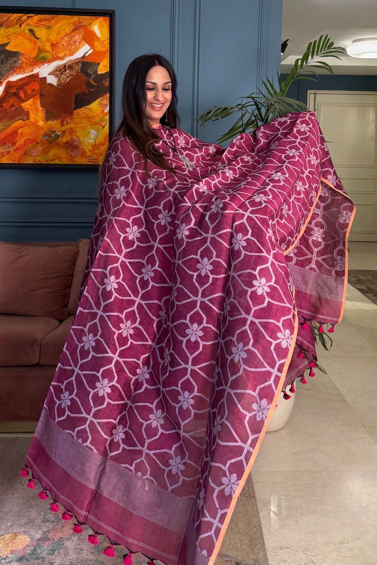 Jayshree linen kurta dupatta sets!!