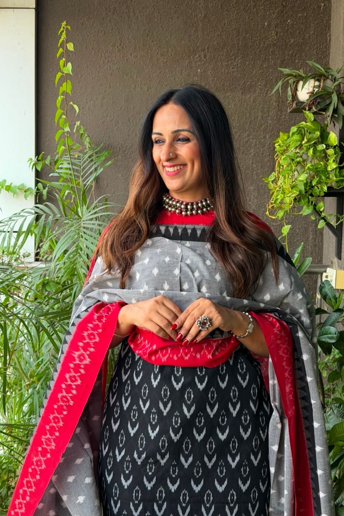 Mercerised cotton Ikat full sets!!