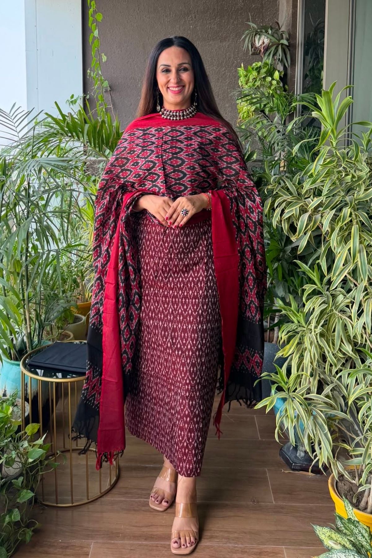 Mercerised cotton Ikat full sets!!