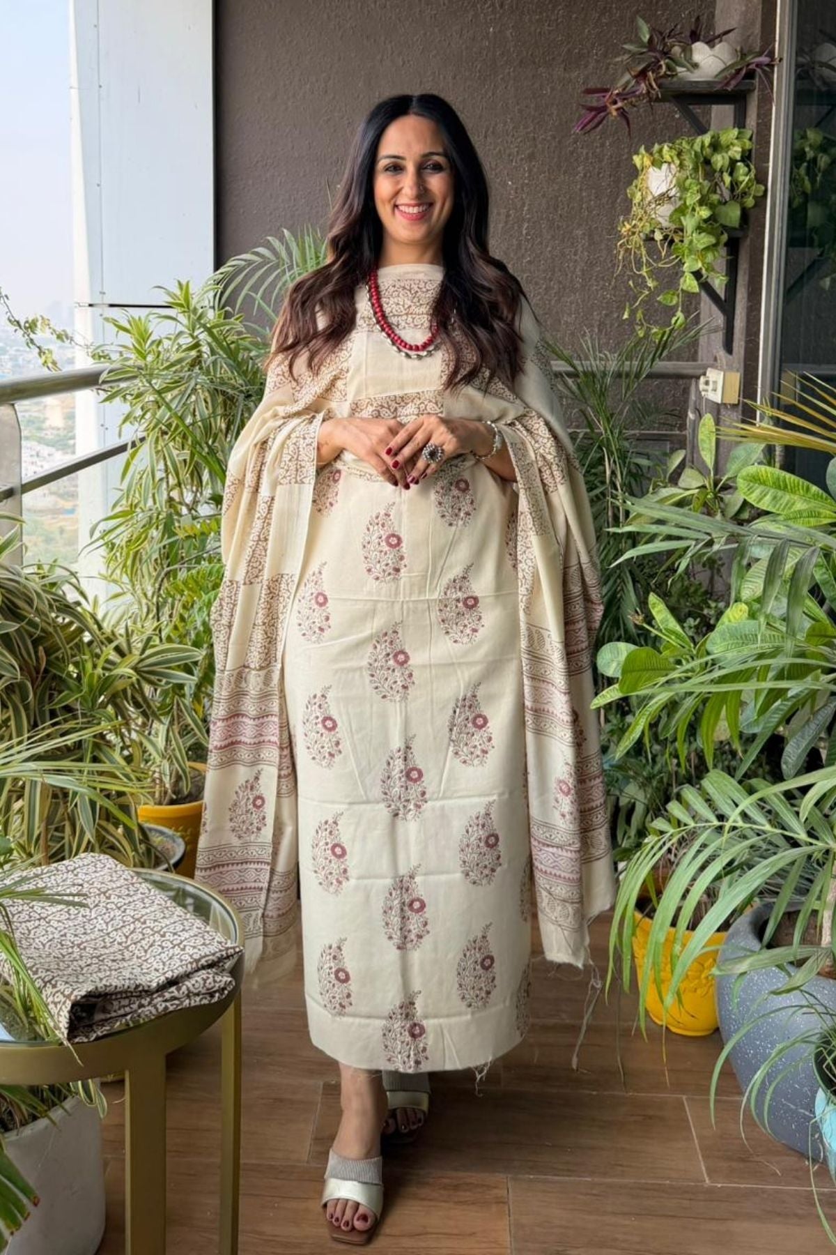 Handblocked pure cotton Bagh full sets!!