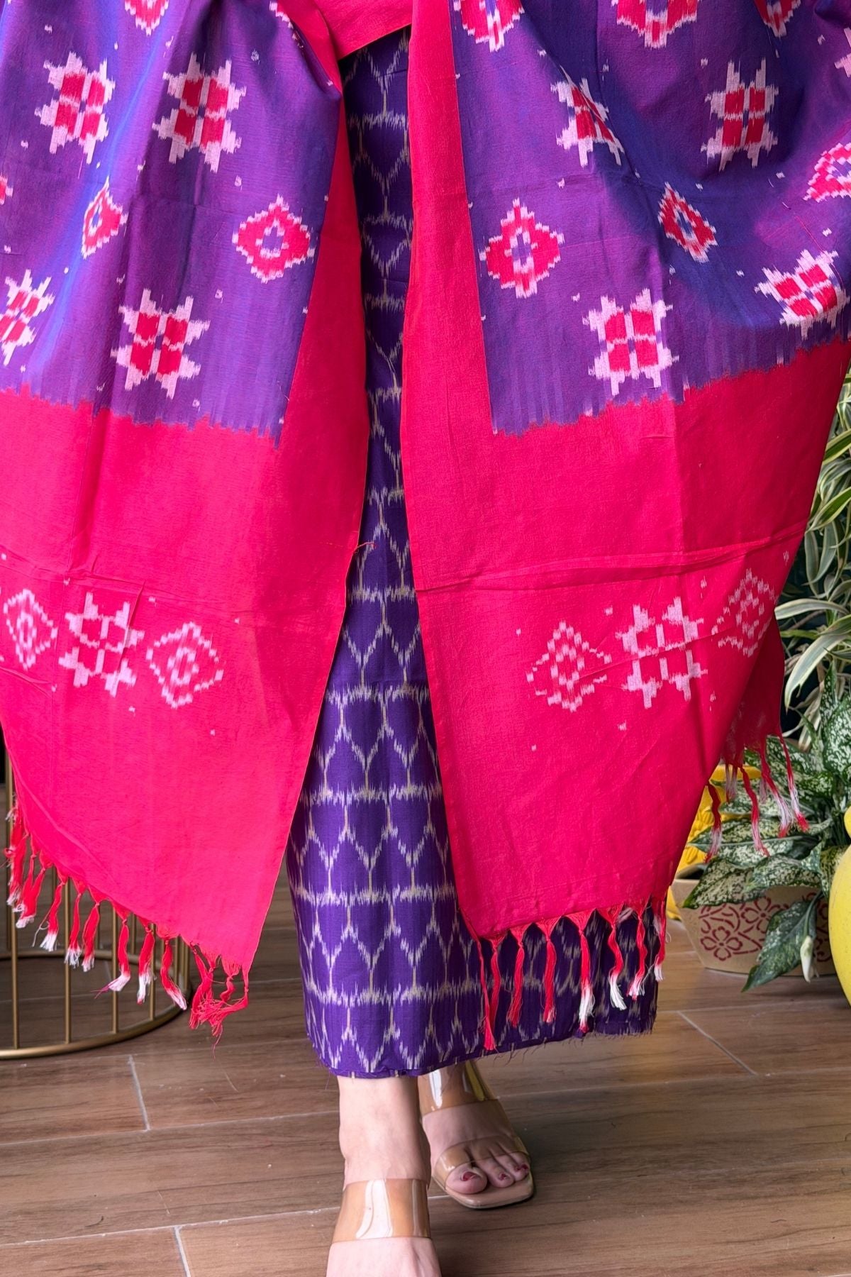 Mercerised cotton Ikat full sets!!