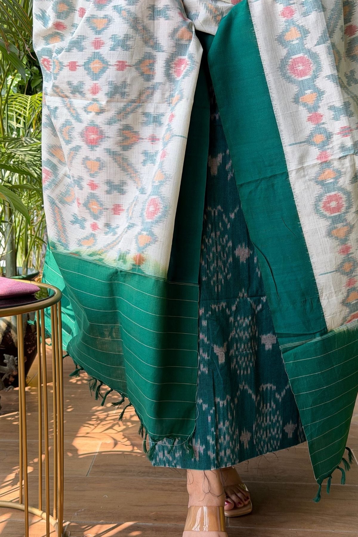 Double Ikat cotton full sets!!