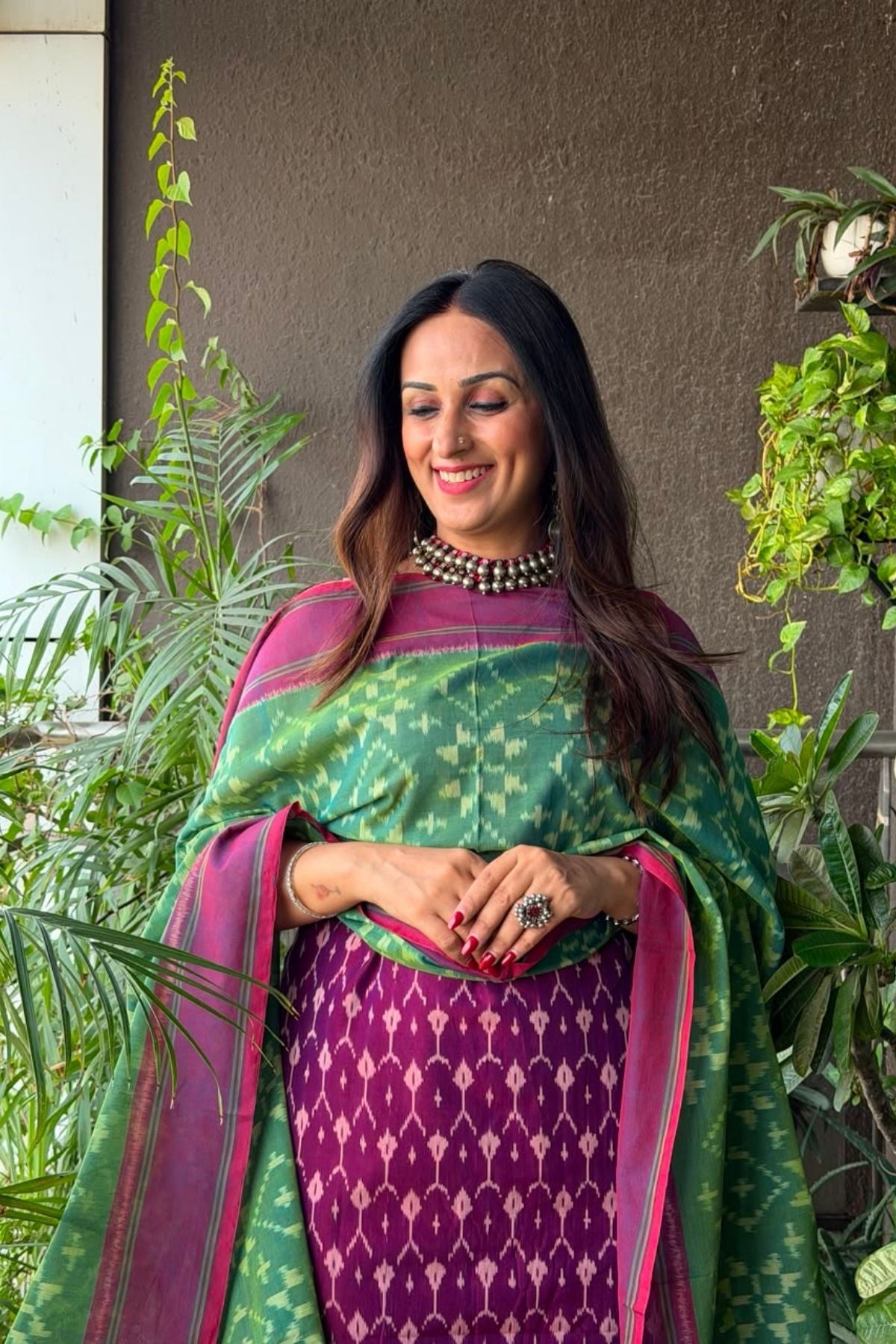 Mercerised cotton Ikat full sets!!