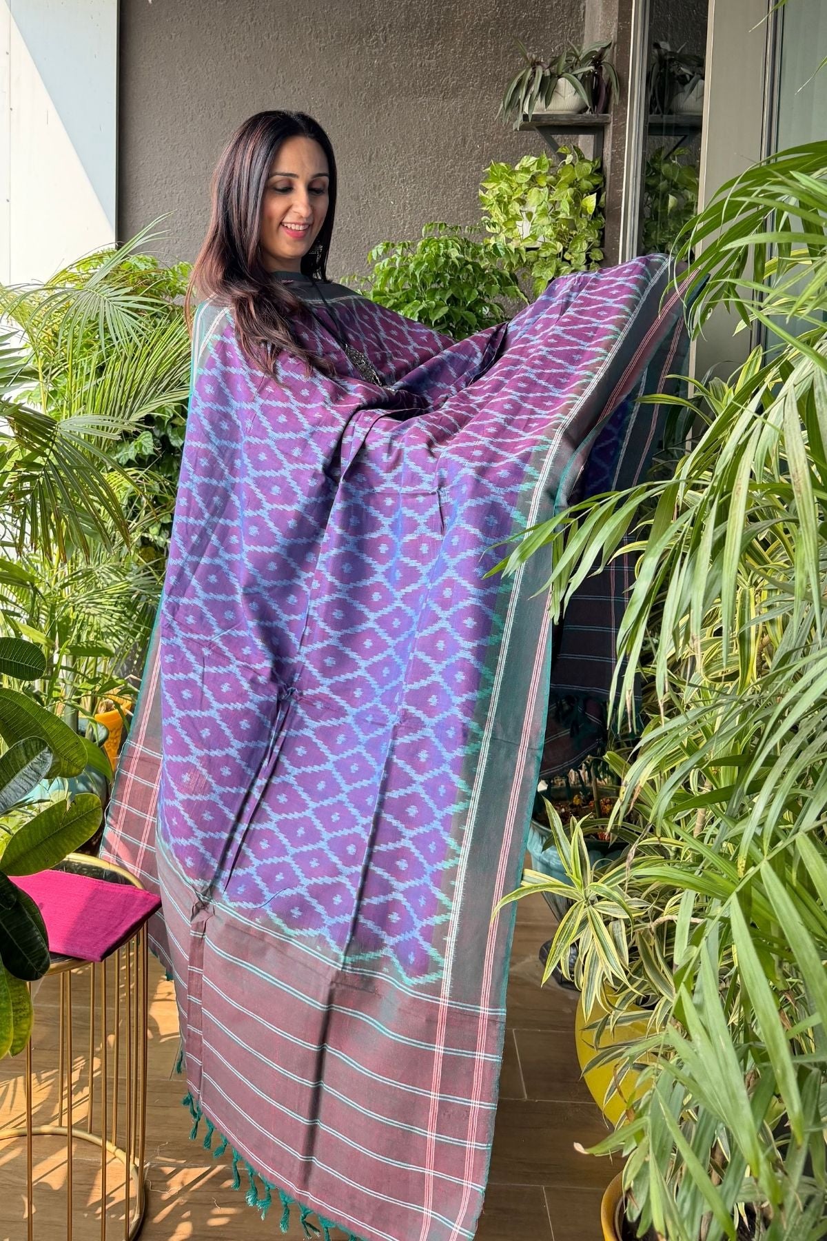 Double Ikat cotton full sets!!