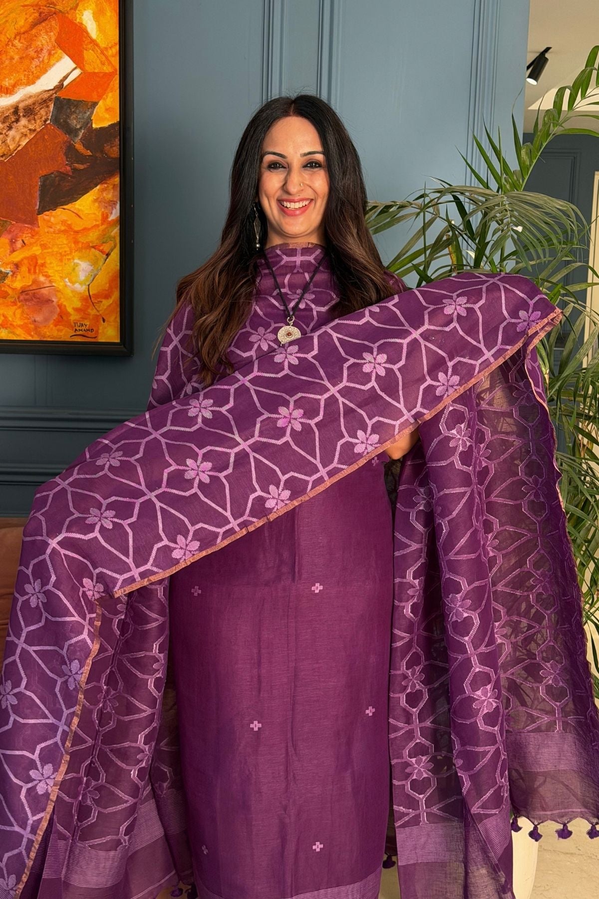 Jayshree linen kurta dupatta sets!!