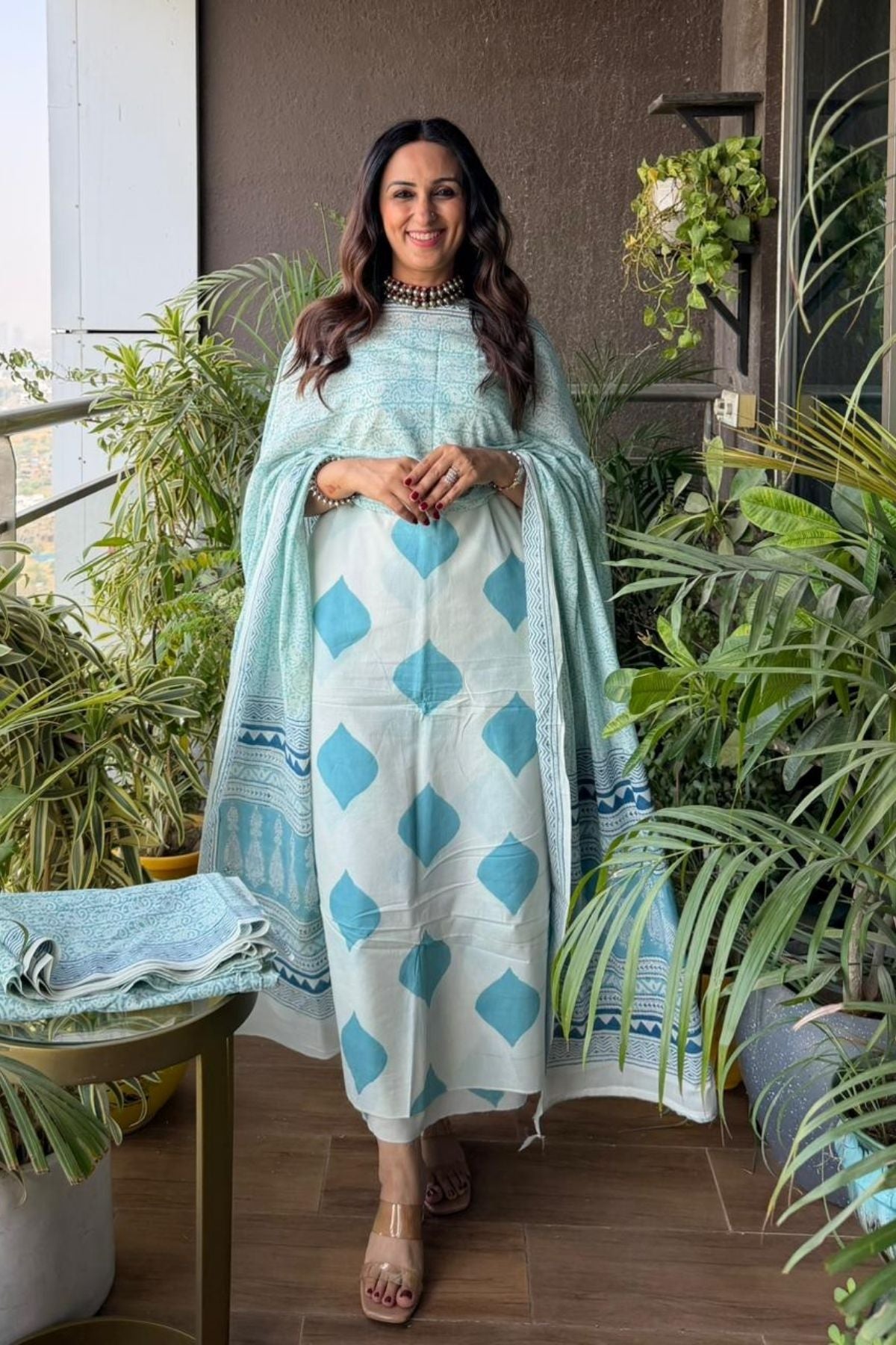 Handblocked pure cotton Bagh full sets!!