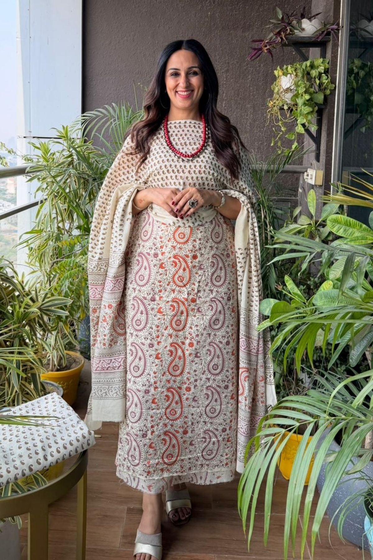Handblocked pure cotton Bagh full sets!!