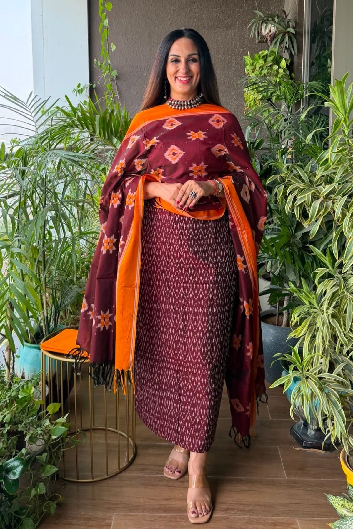 Mercerised cotton Ikat full sets!!