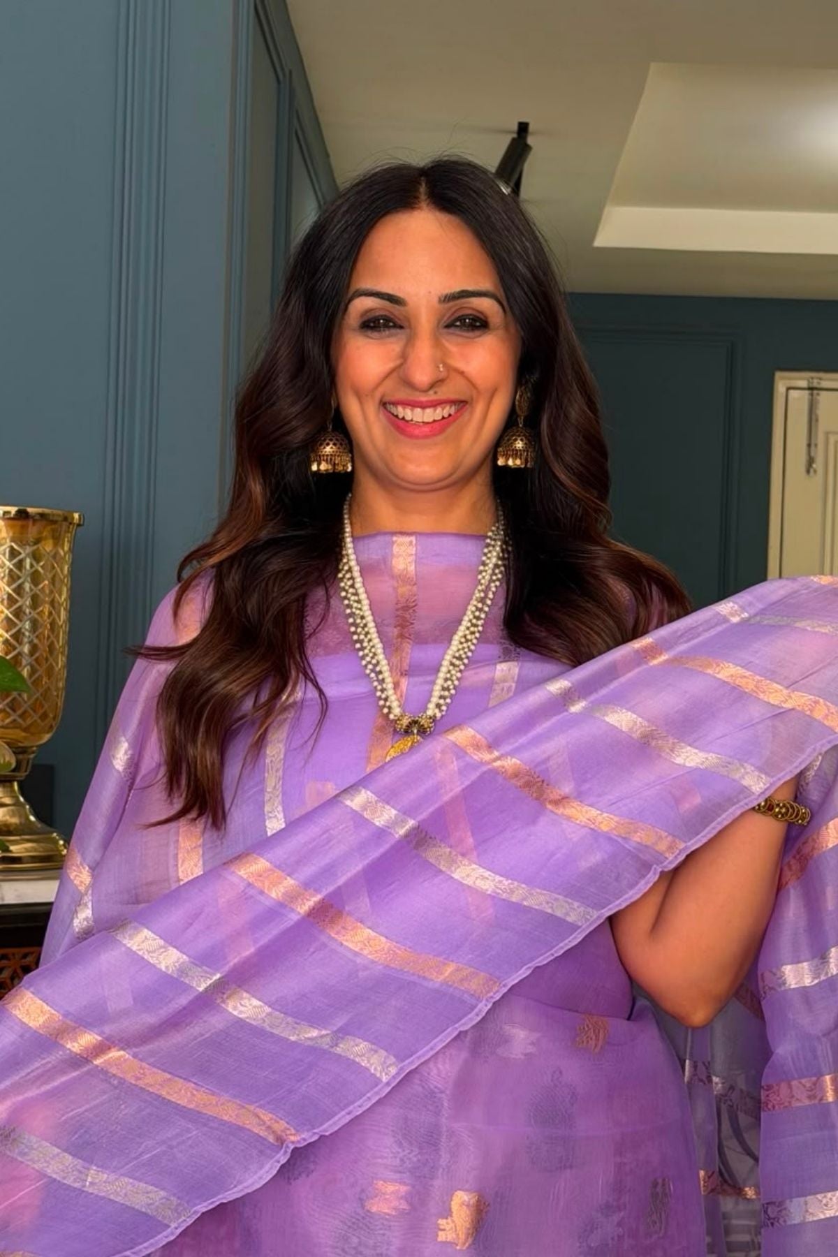 New Banarasi weave suit sets on pure organza silk!!