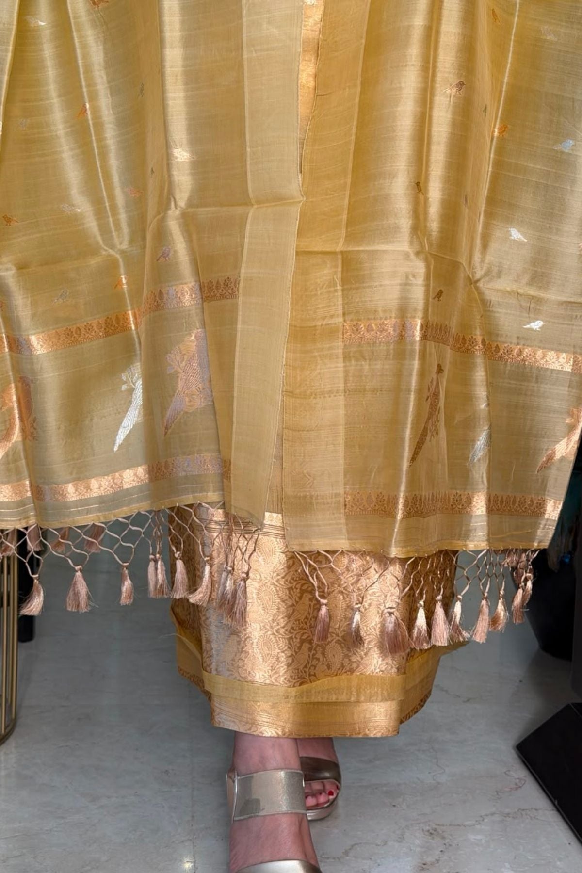 New Banarasi weave suit sets on pure organza silk!!