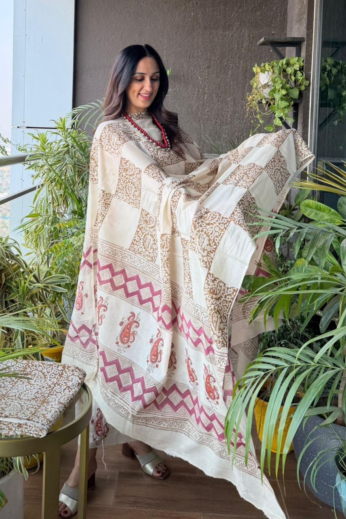 Handblocked pure cotton Bagh full sets!!