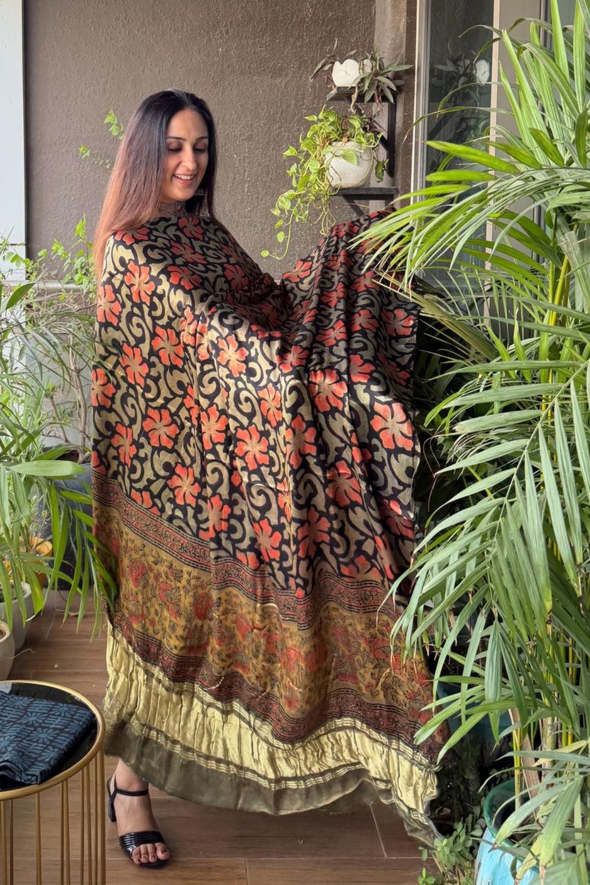 Pomegranate peel Handblock full sets on Premium Modal fabric!!