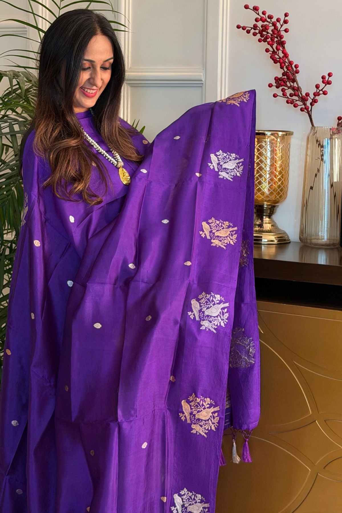 Handwoven pure raw mango silk suit sets!!