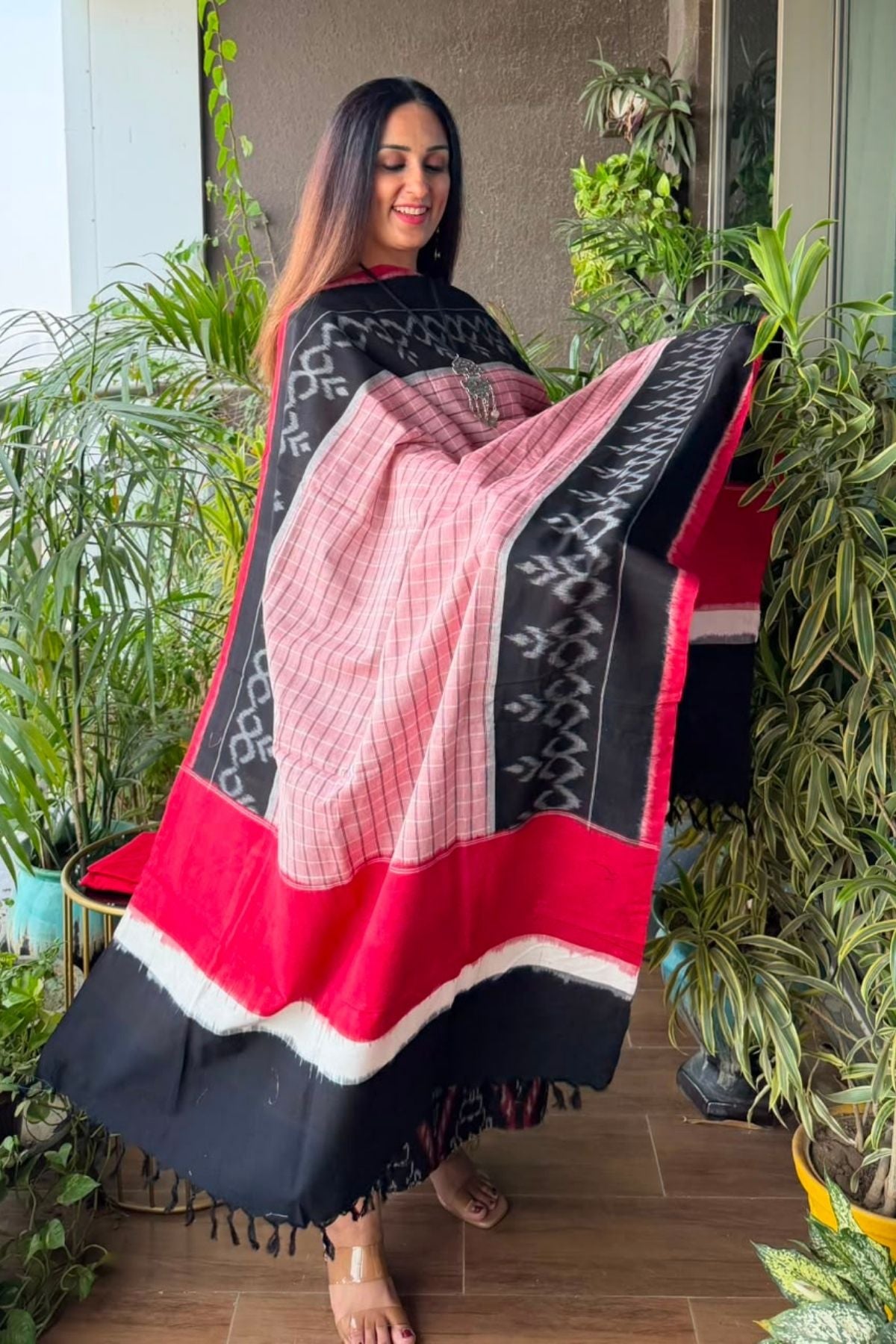 Double Ikat cotton full sets!!