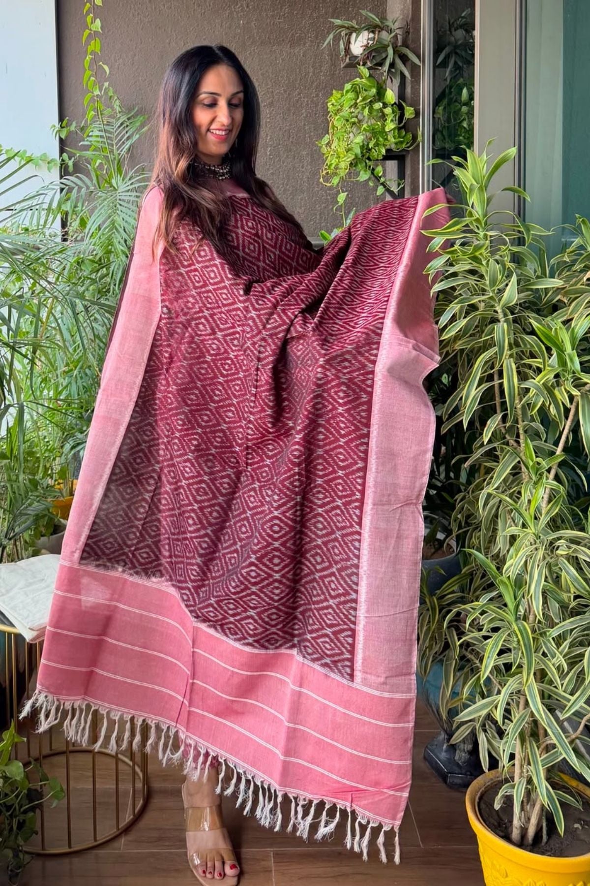Mercerised cotton Ikat full sets!!
