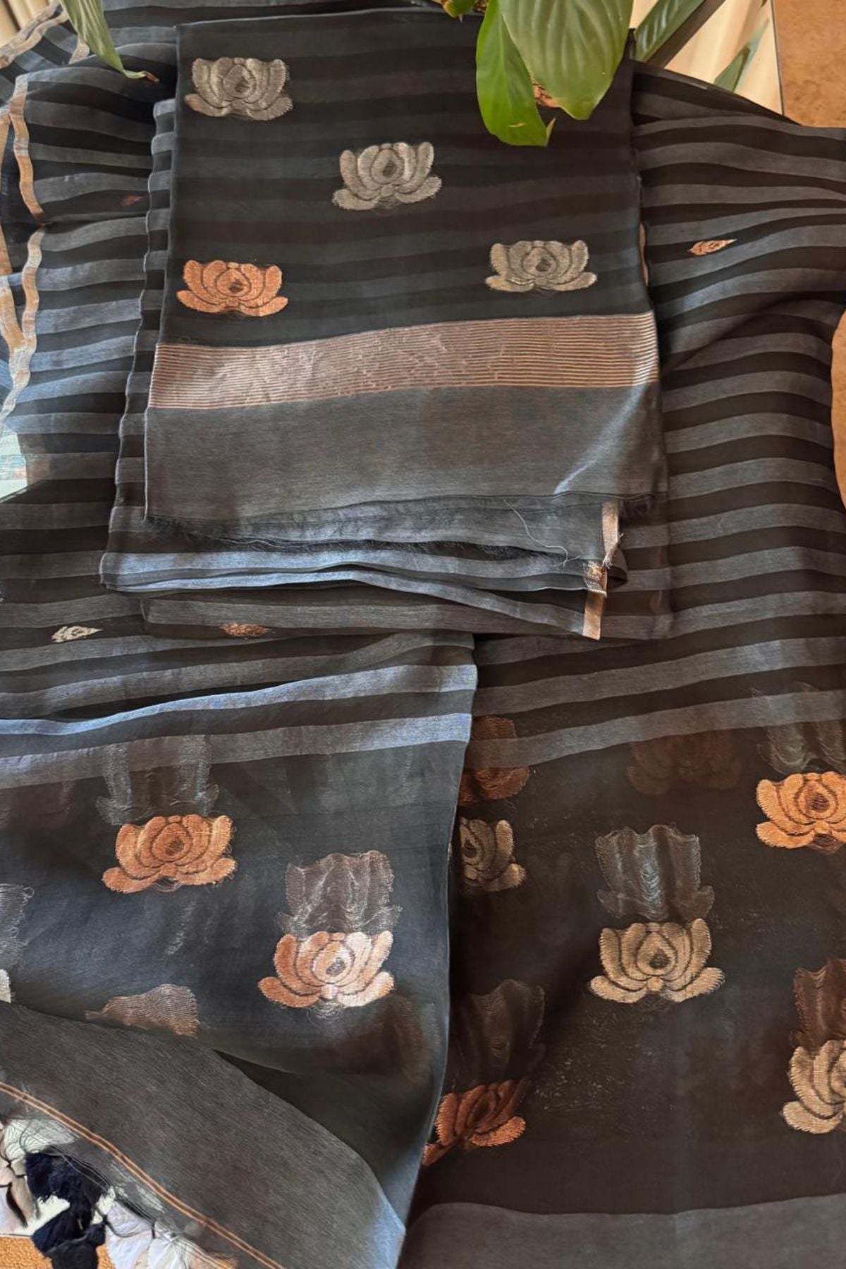 Pure Silk Linen kurta dupatta sets