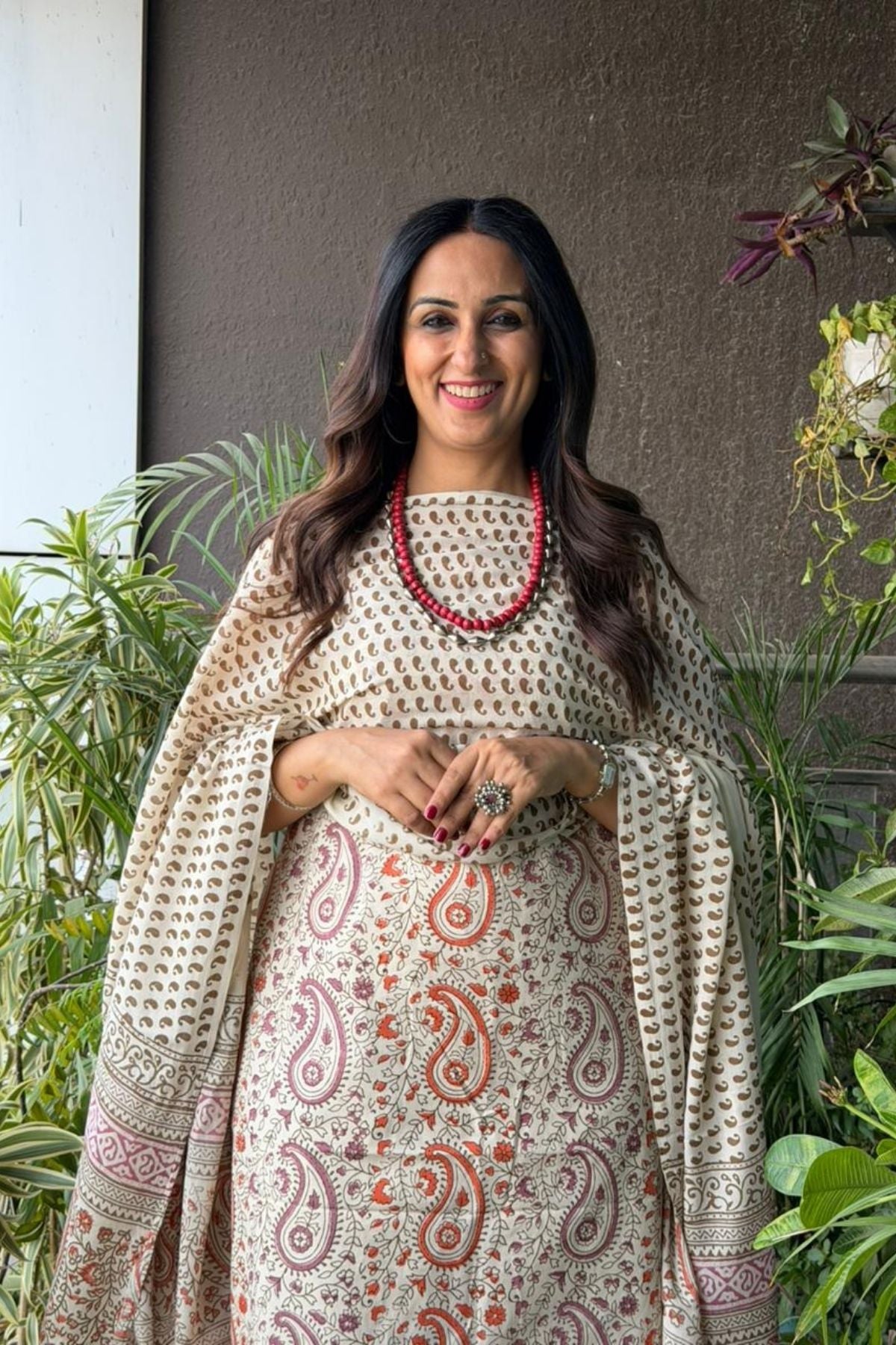 Handblocked pure cotton Bagh full sets!!