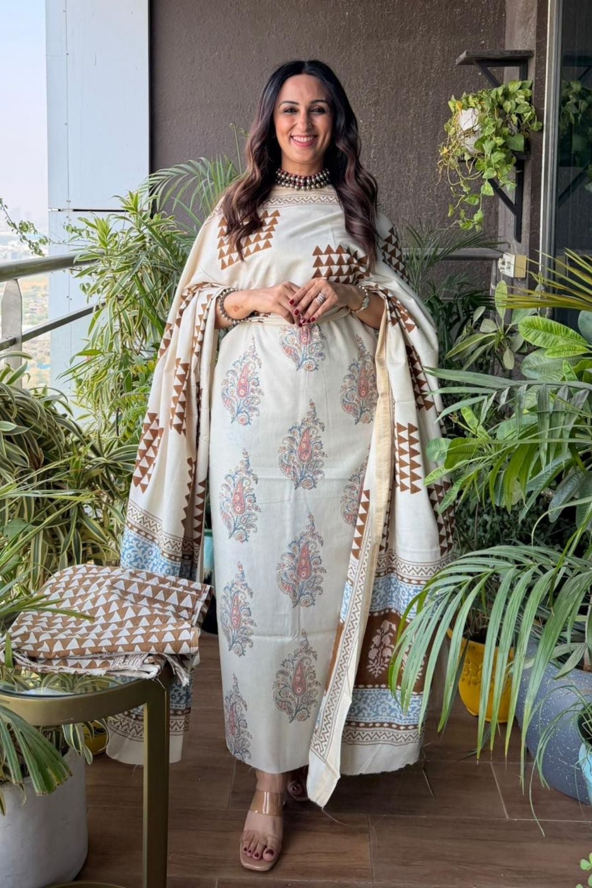 Handblocked pure cotton Bagh full sets!!