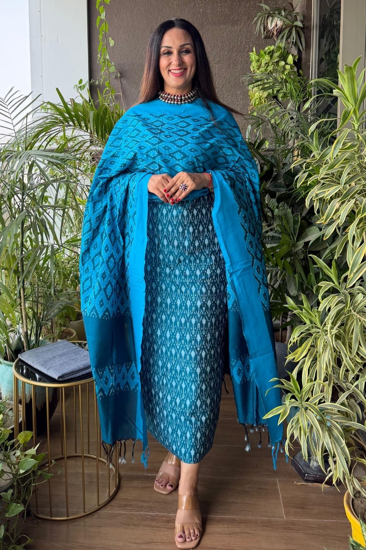 Mercerised cotton Ikat full sets!!