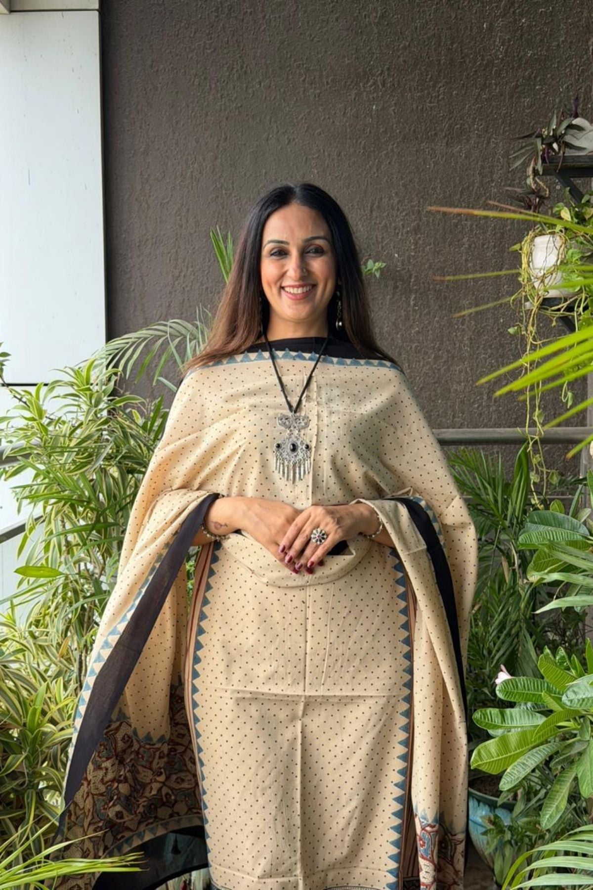 Handblocked Ajrakh Taj cotton full sets!!