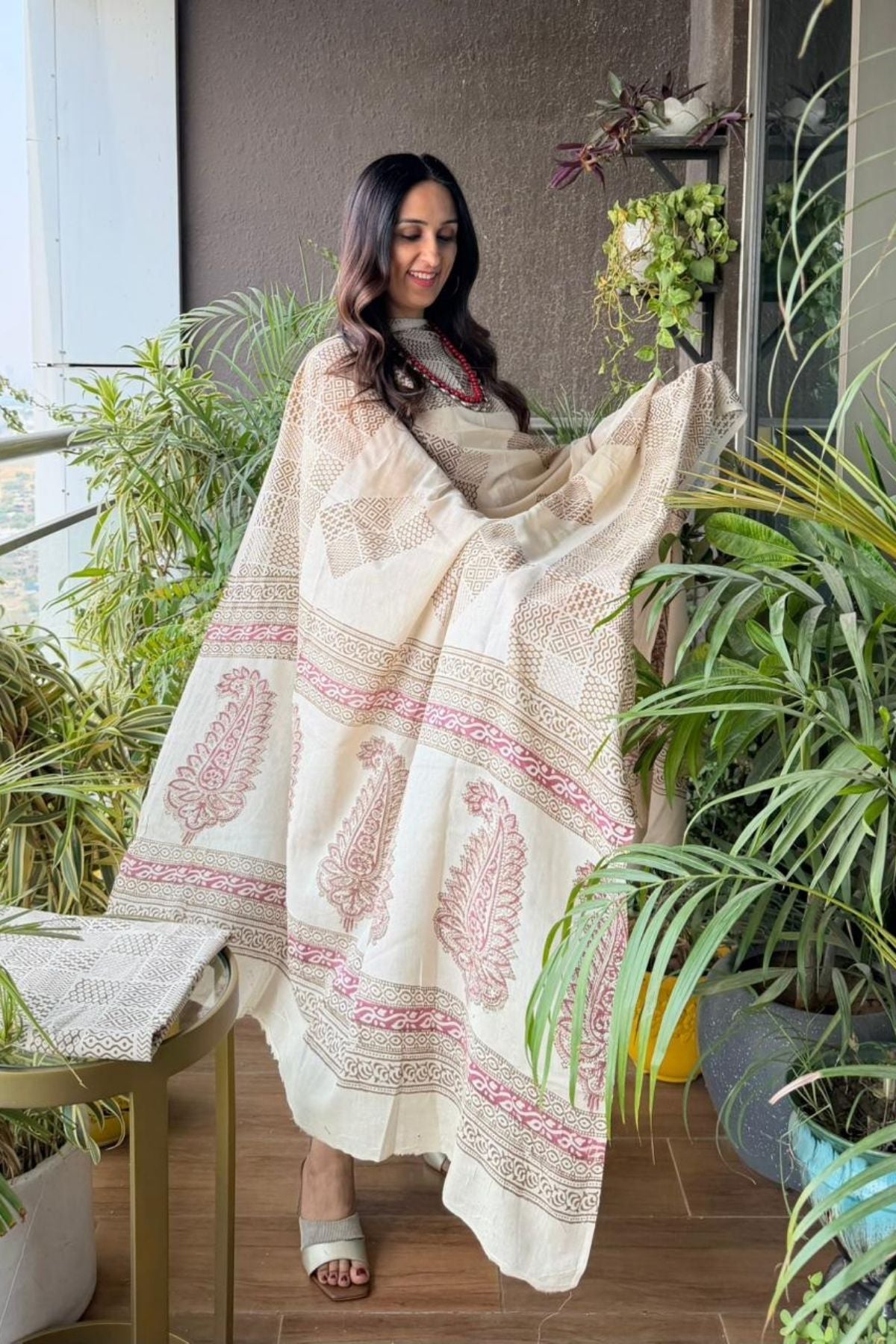 Handblocked pure cotton Bagh full sets!!