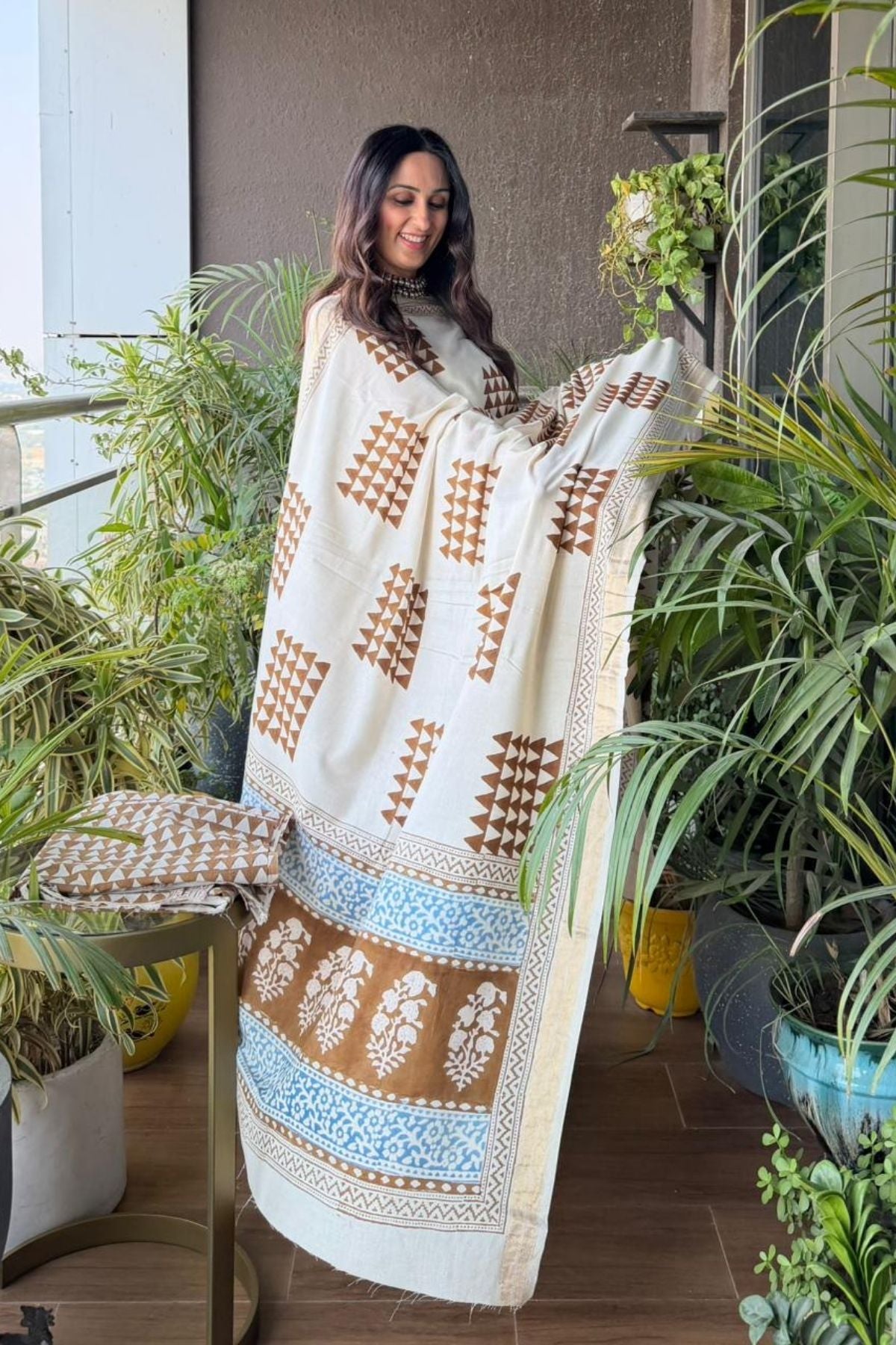 Handblocked pure cotton Bagh full sets!!