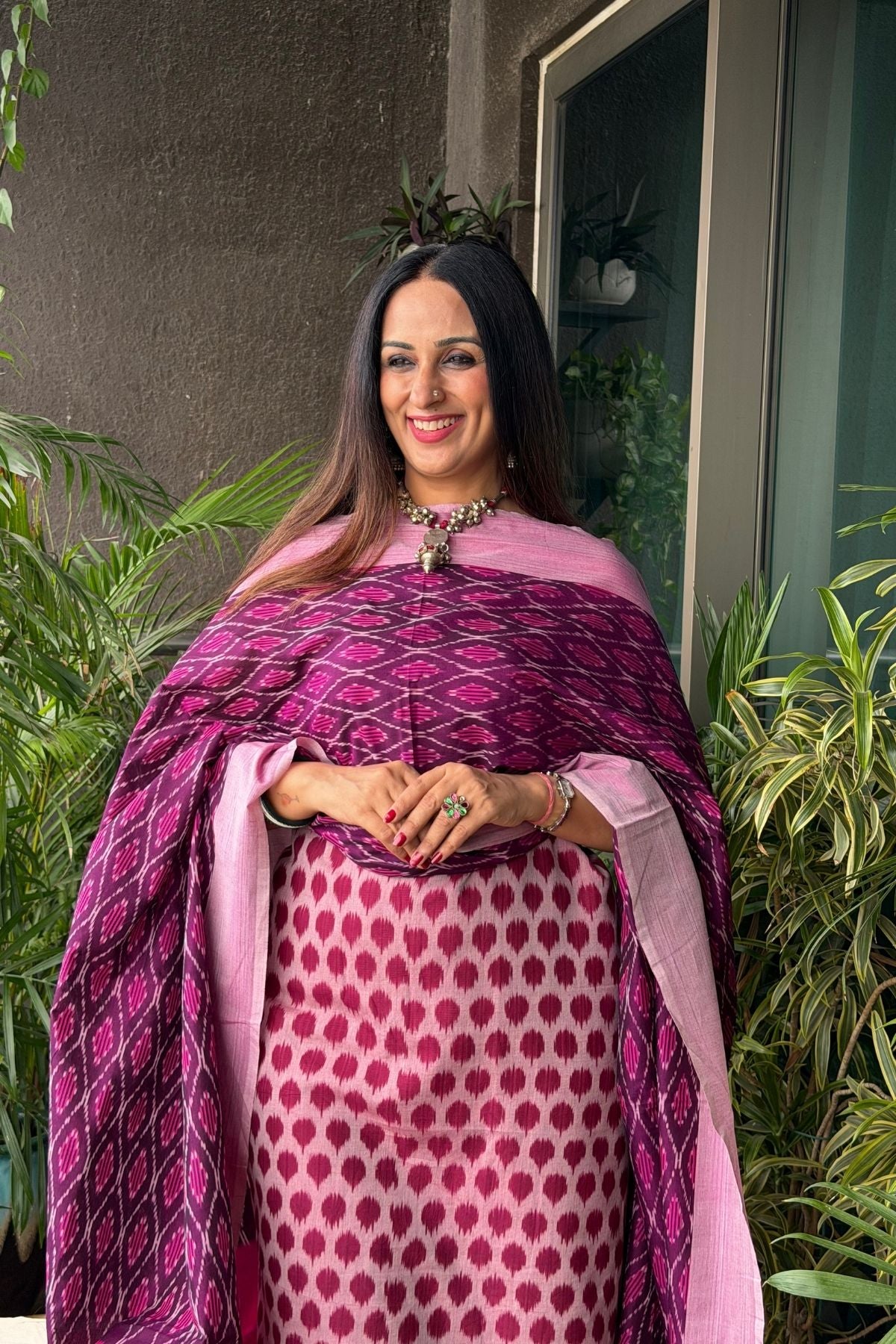 Mercerised cotton Ikat full sets!!