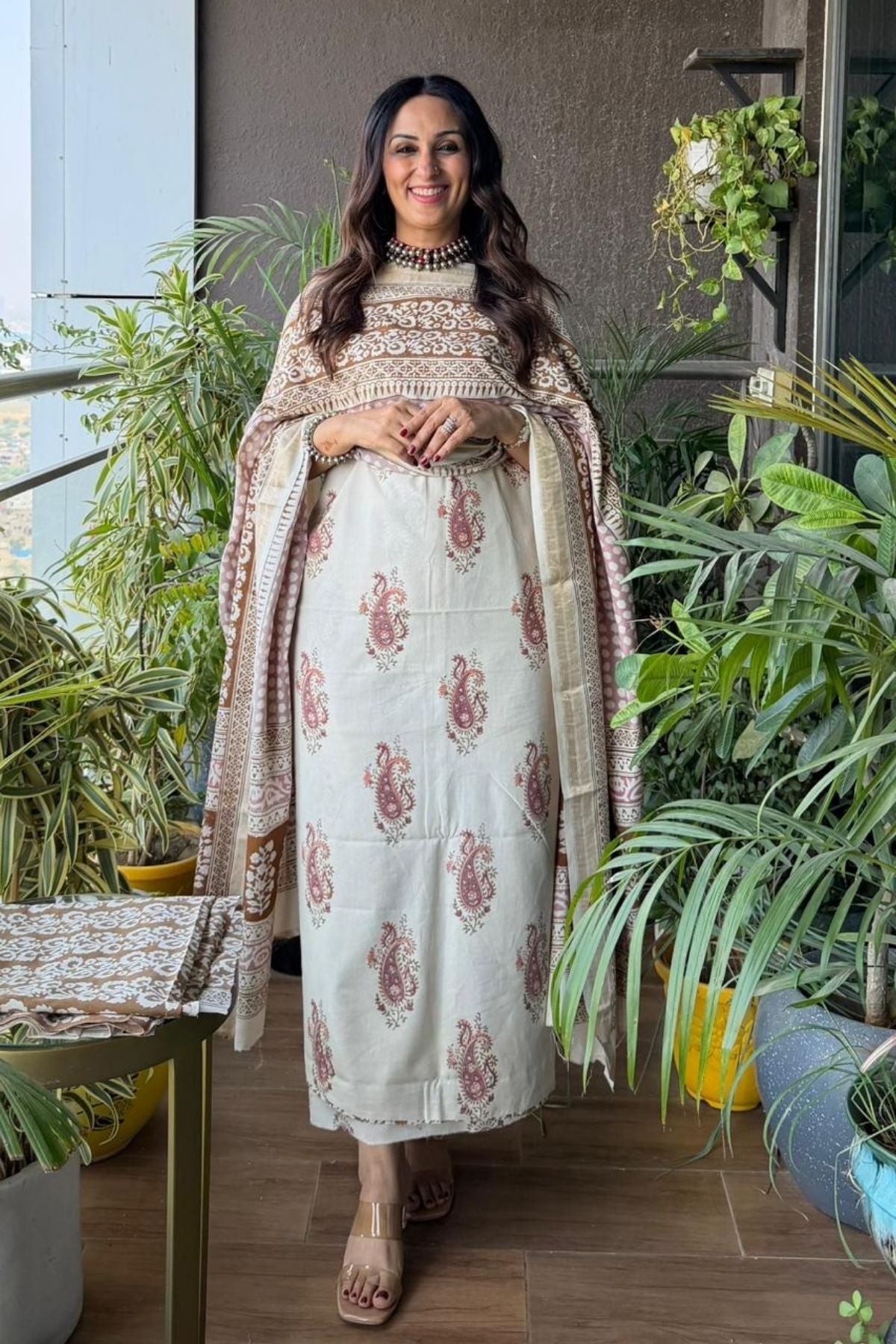 Handblocked pure cotton Bagh full sets!!