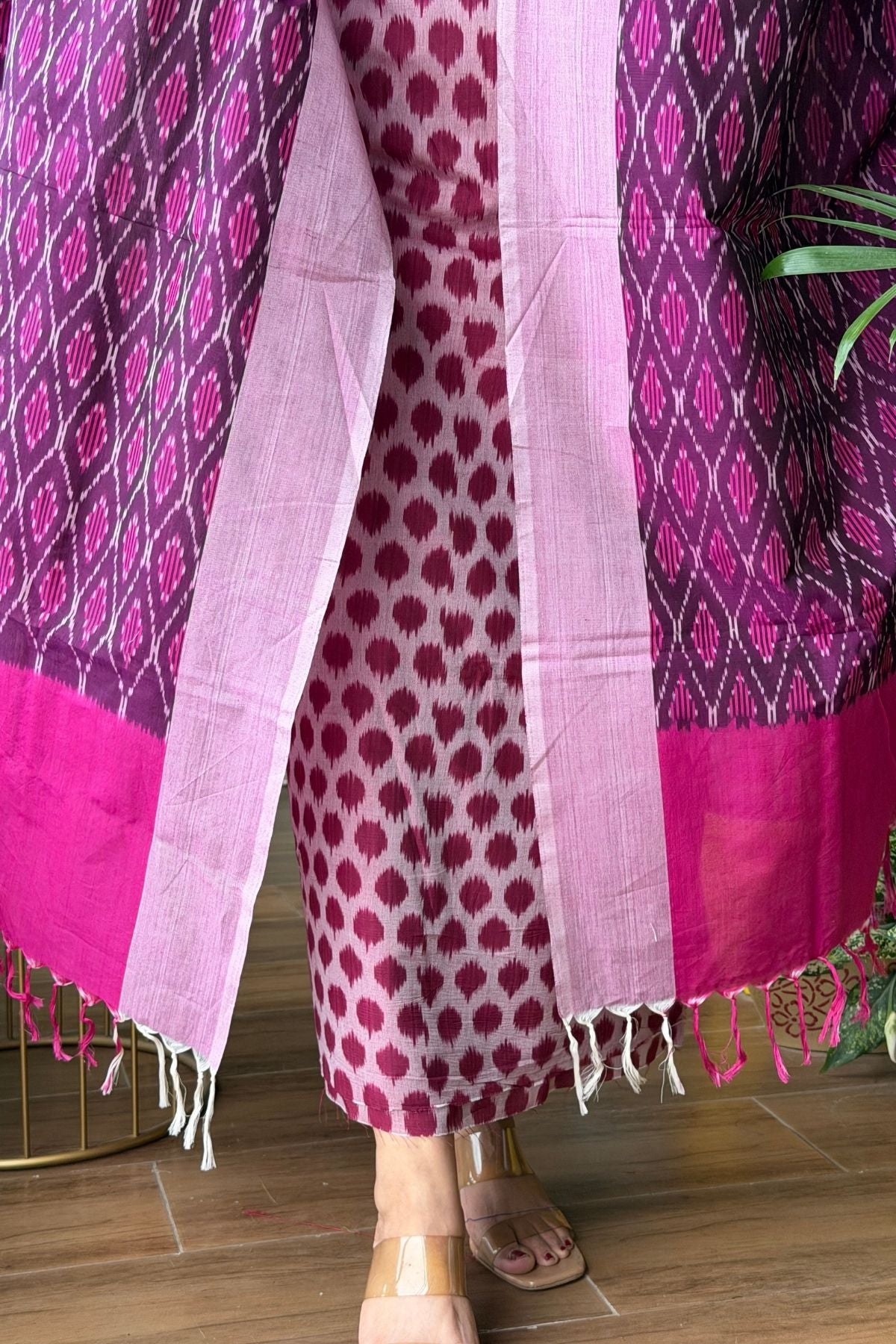 Mercerised cotton Ikat full sets!!