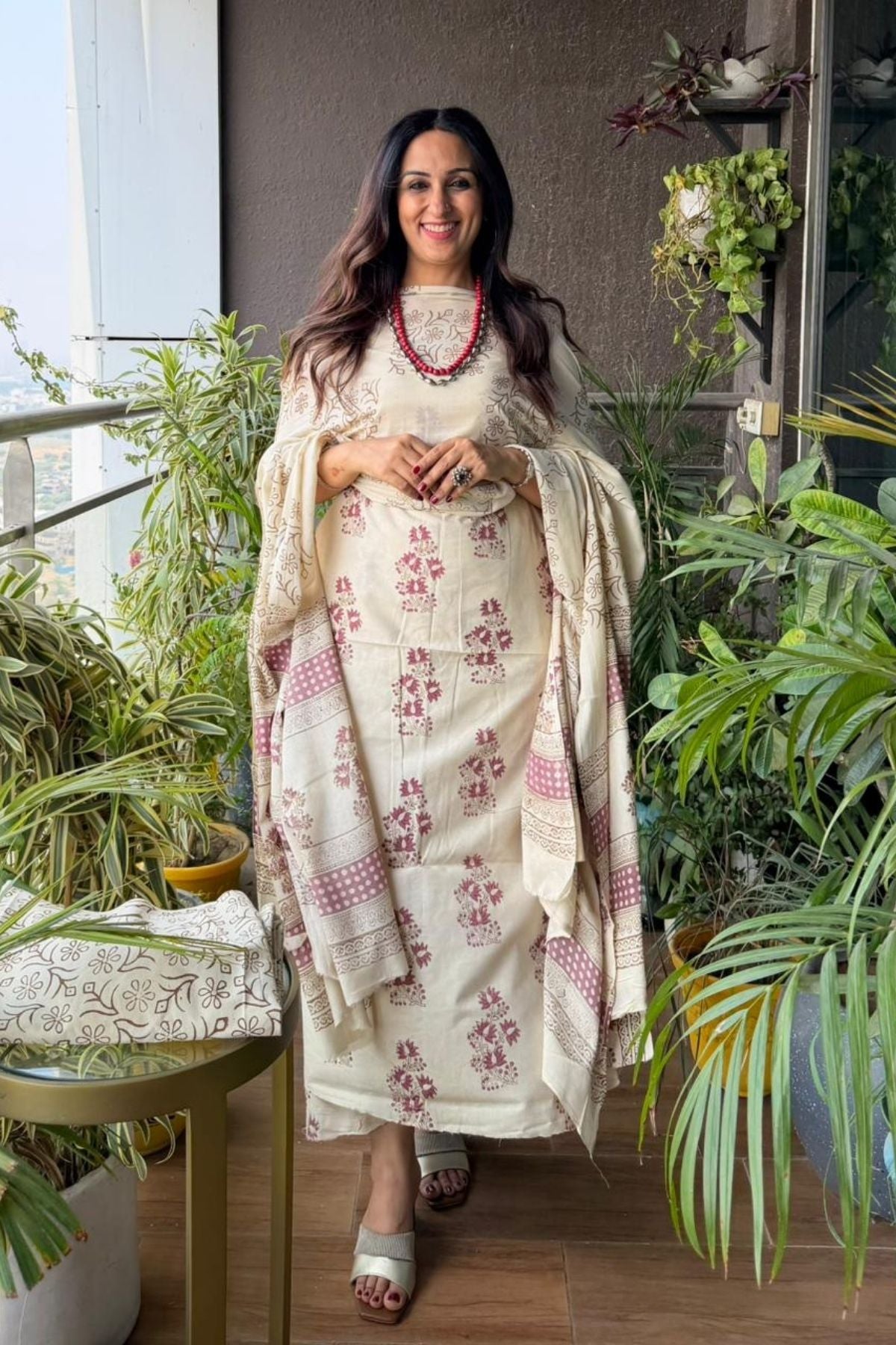 Handblocked pure cotton Bagh full sets!!