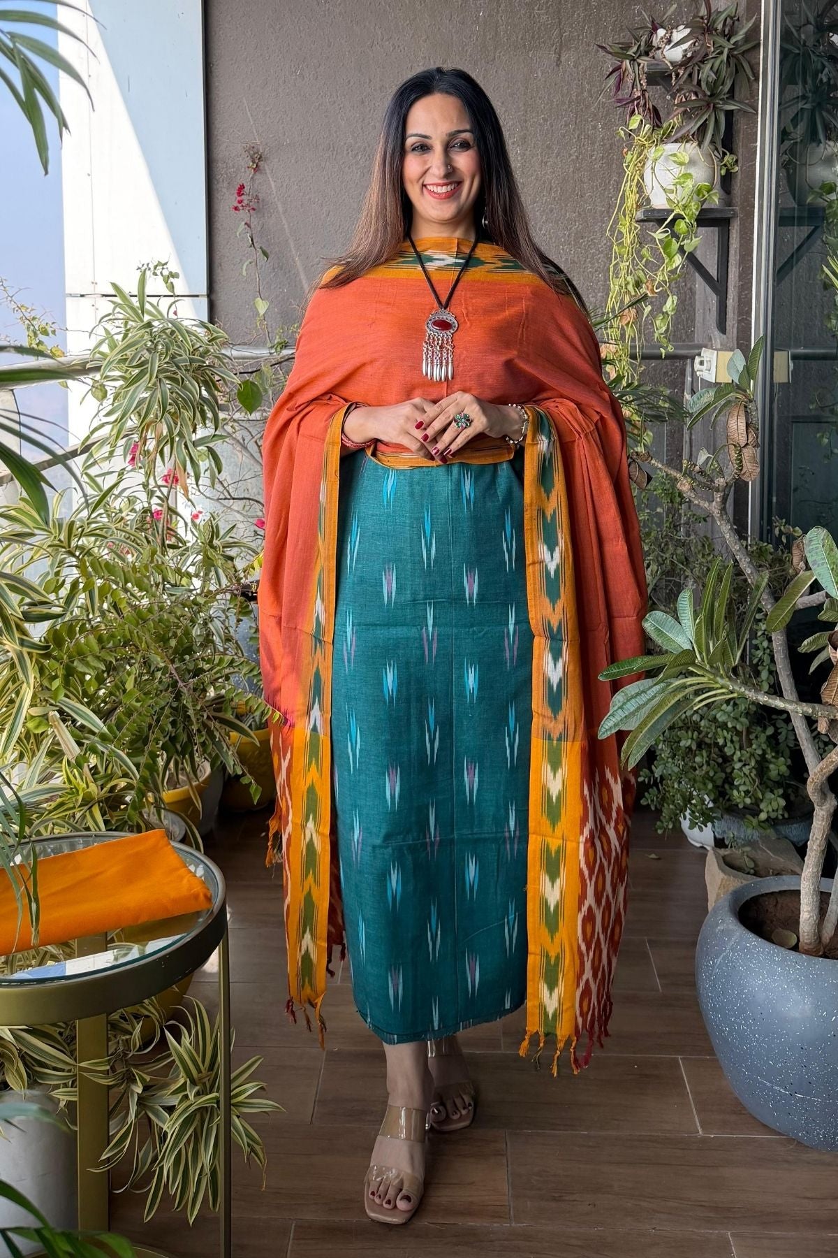 Handloom Ikat cotton full sets