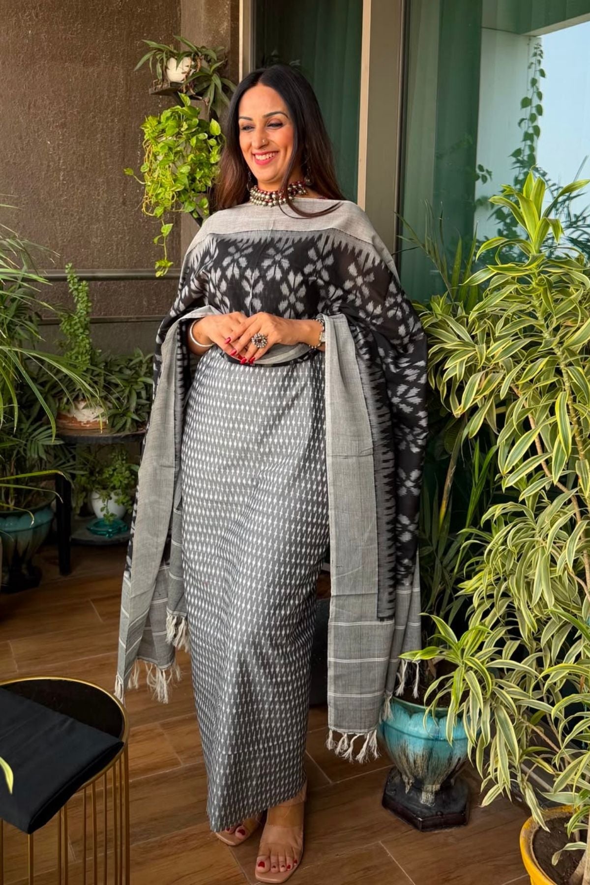 Mercerised cotton Ikat full sets!!