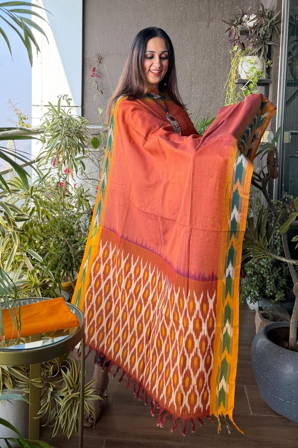 Handloom Ikat cotton full sets