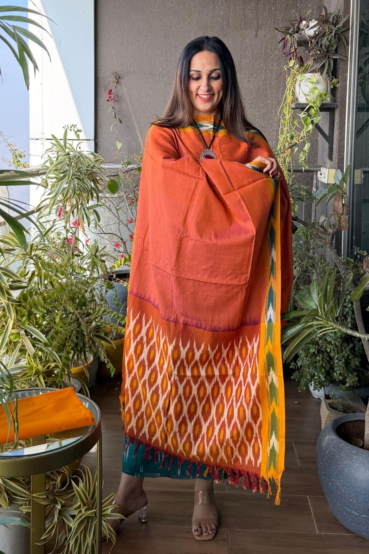 Handloom Ikat cotton full sets