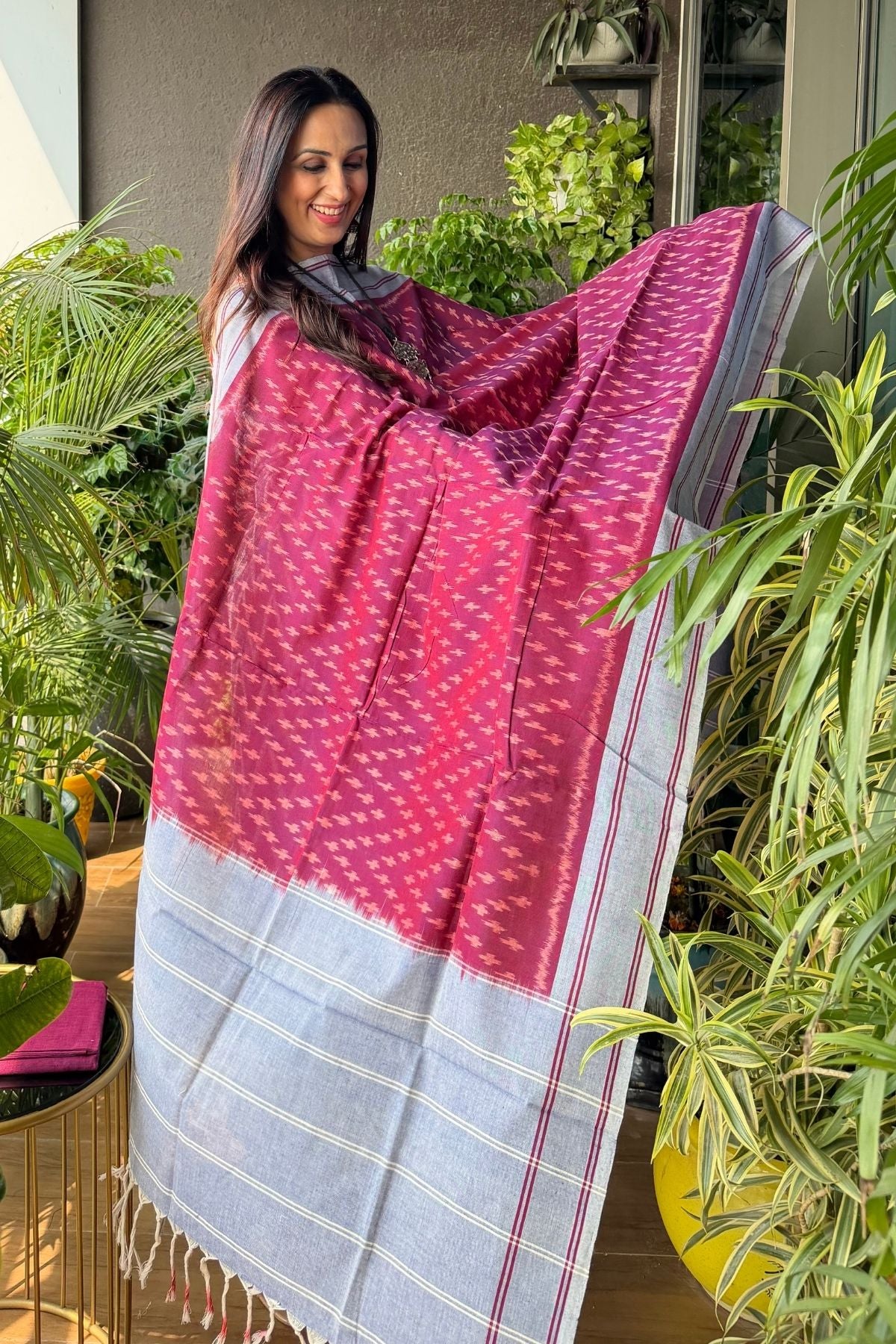 Double Ikat cotton full sets!!