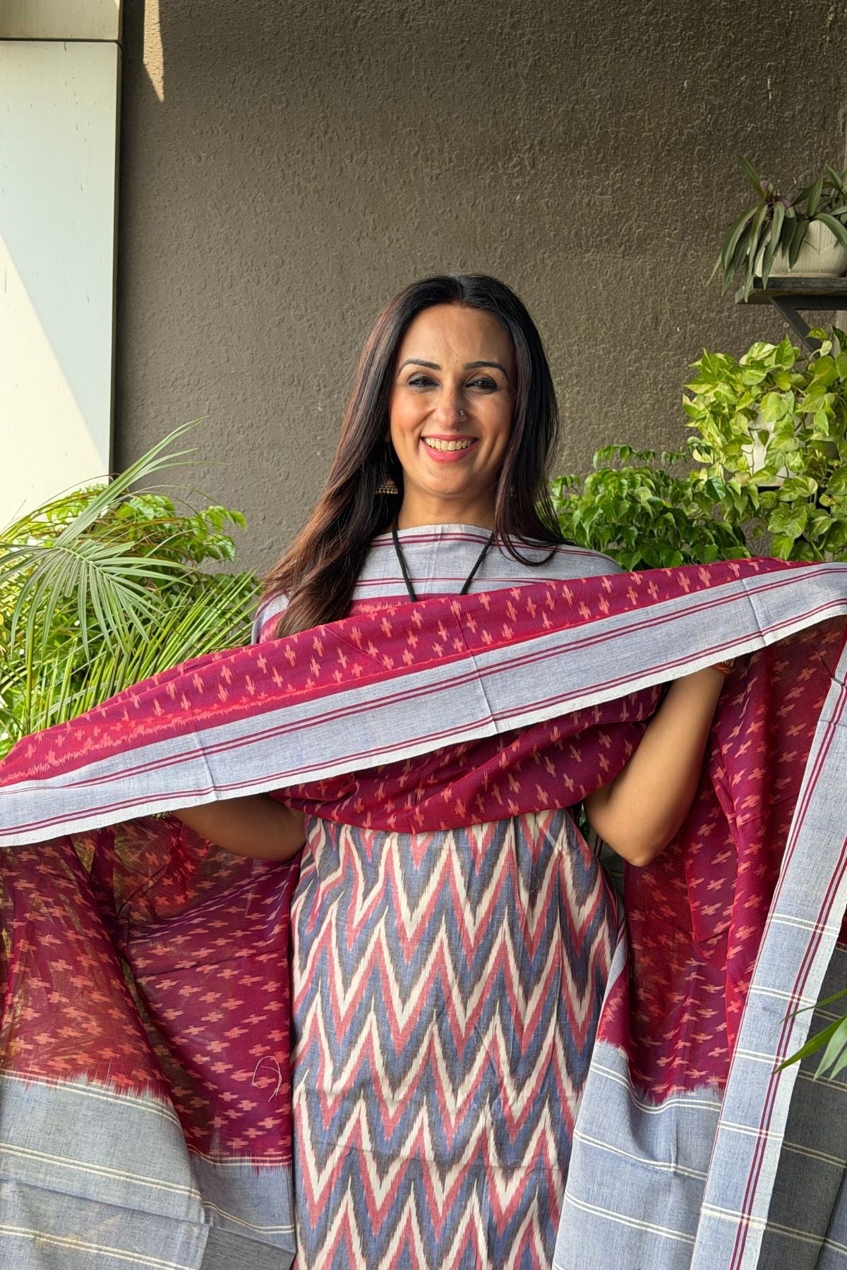 Double Ikat cotton full sets!!