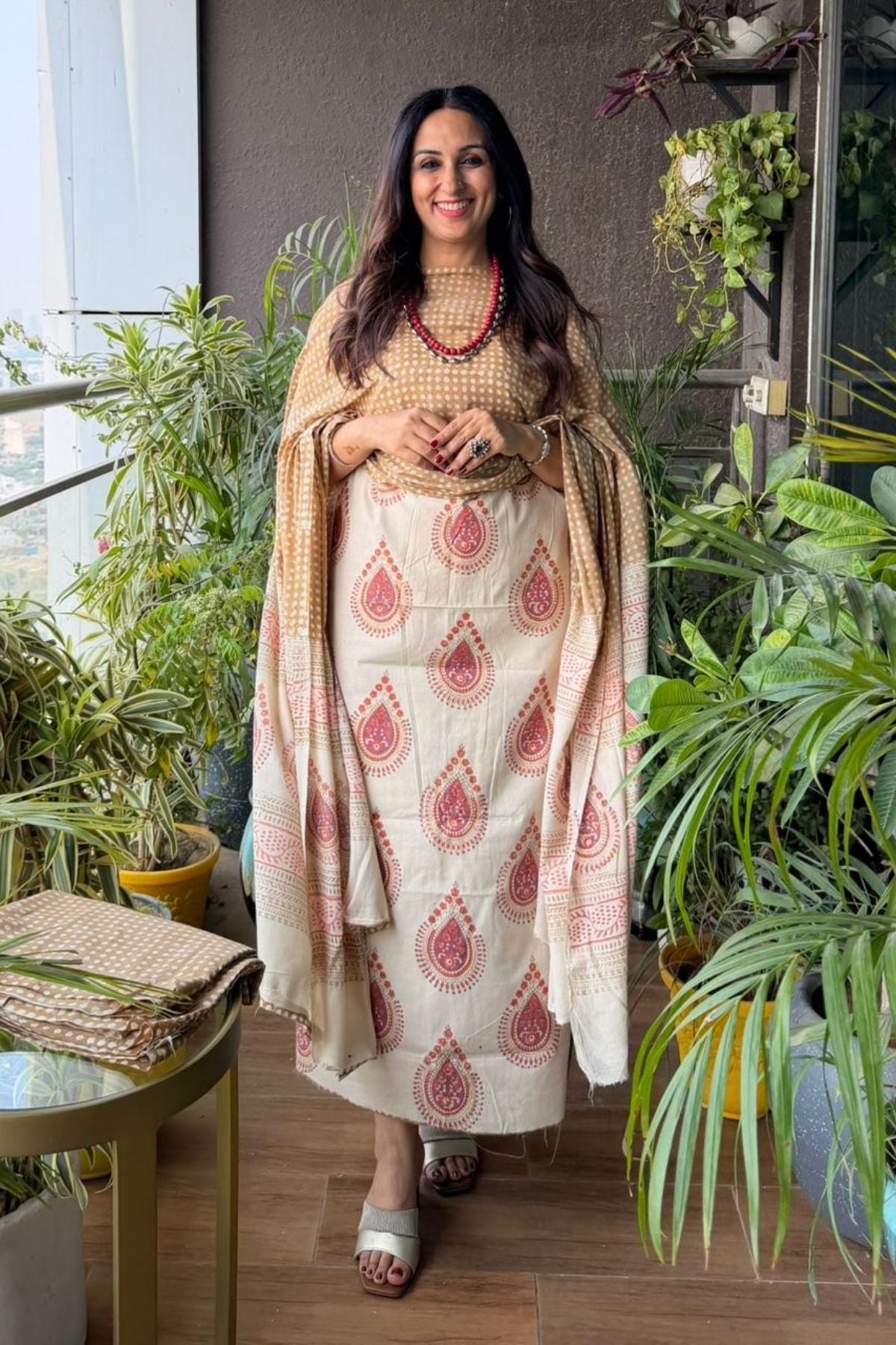 Handblocked pure cotton Bagh full sets!!