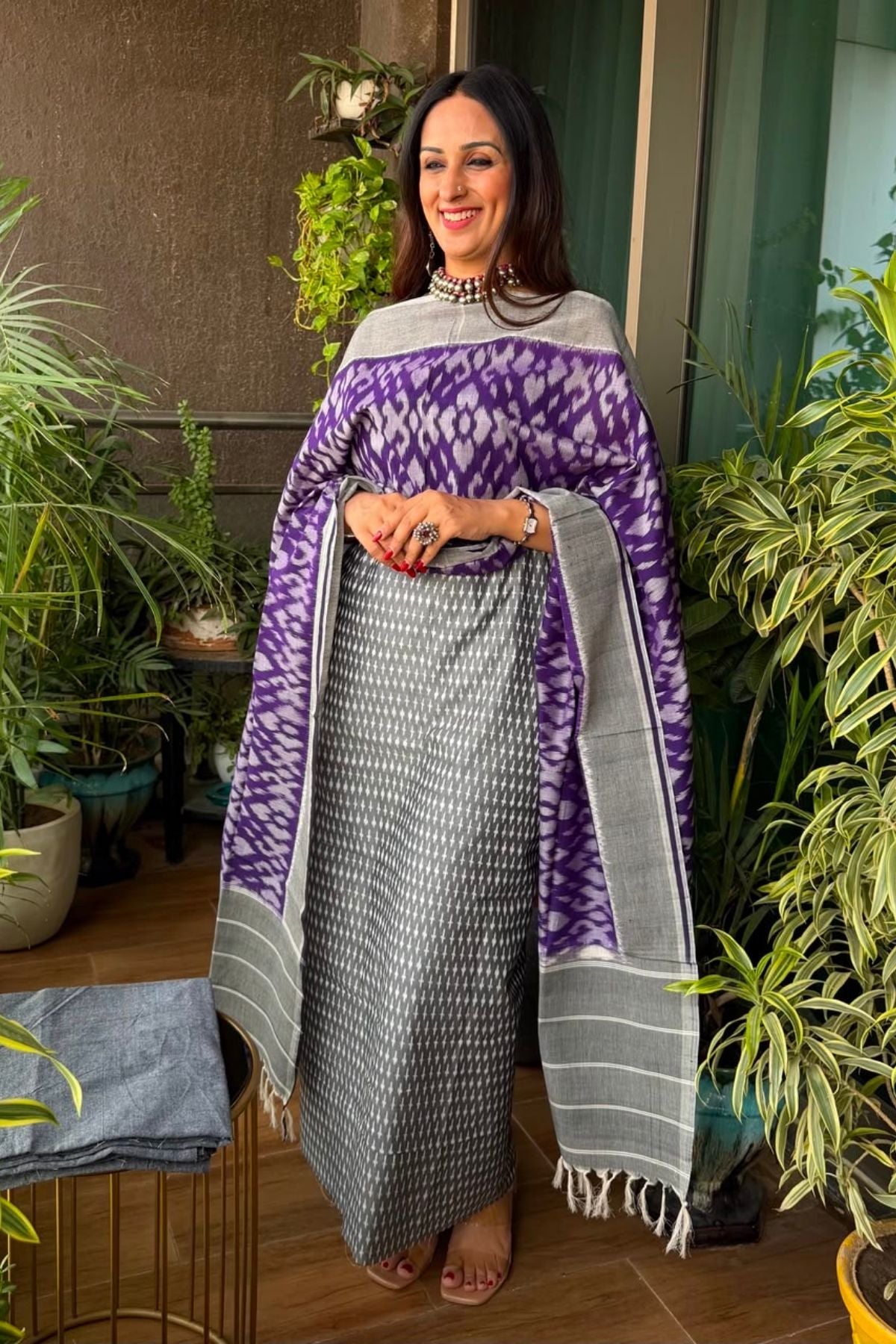 Mercerised cotton Ikat full sets!!