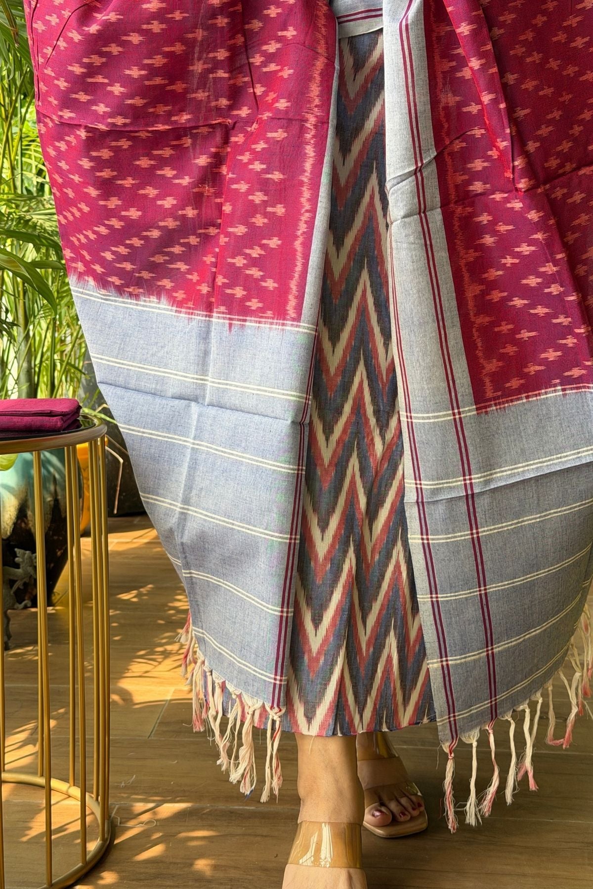Double Ikat cotton full sets!!