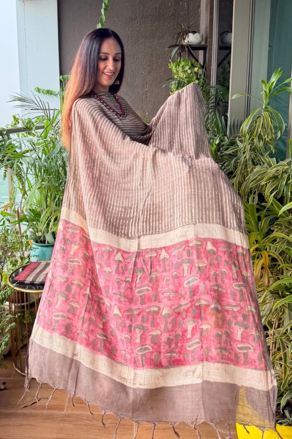 Handblocked Slub cotton linen full sets!!