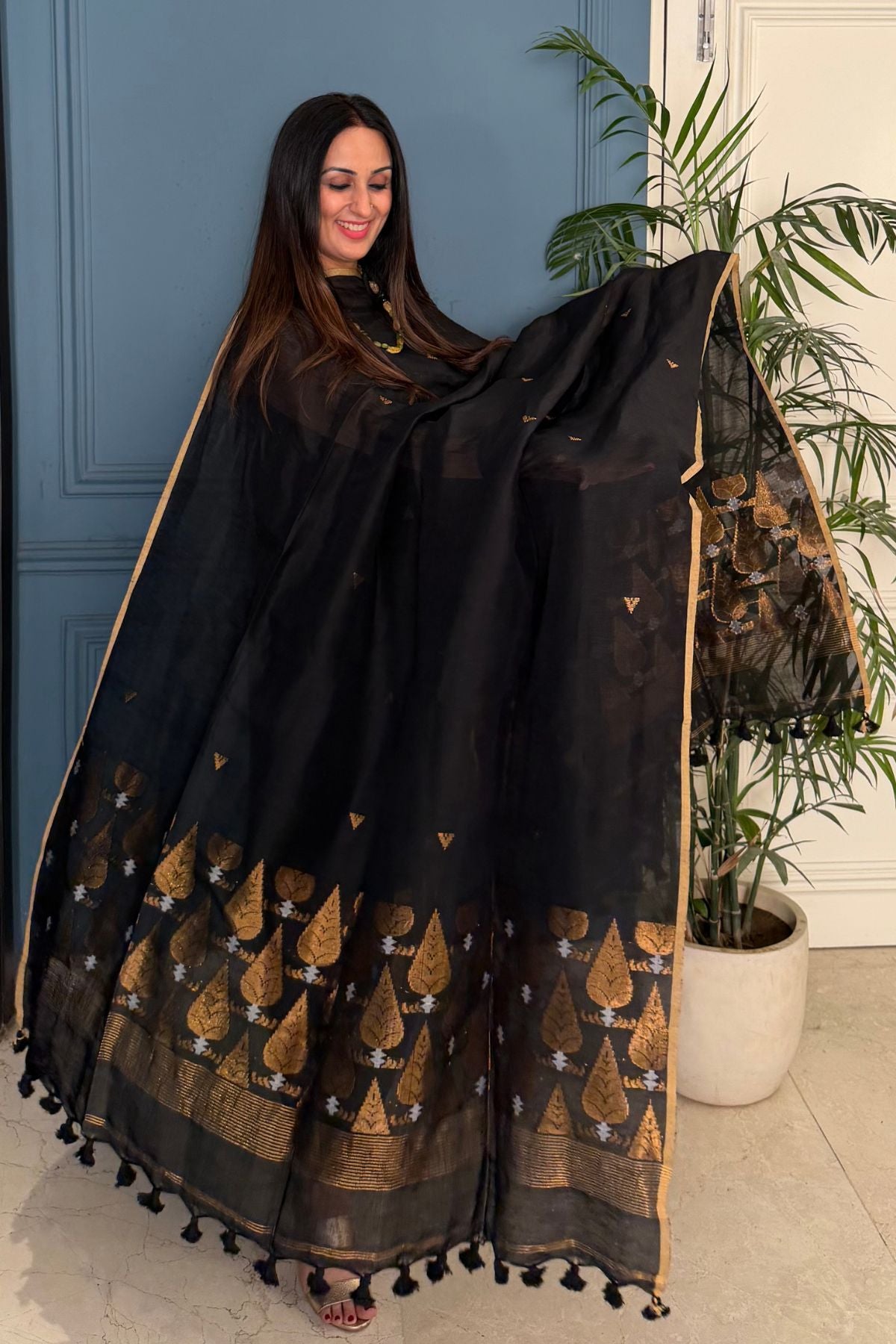 Jayshree linen kurta Dupatta sets