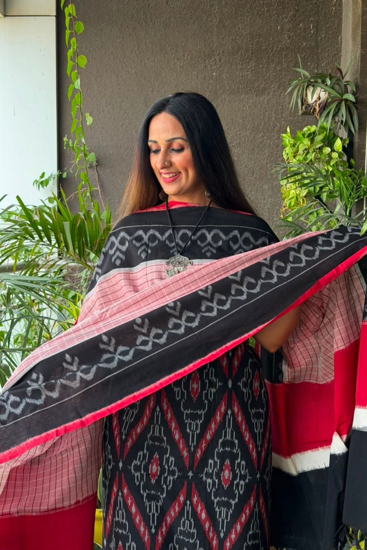 Double Ikat cotton full sets!!