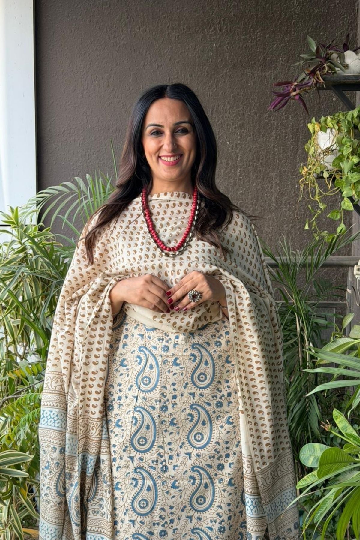 Handblocked pure cotton Bagh full sets!!