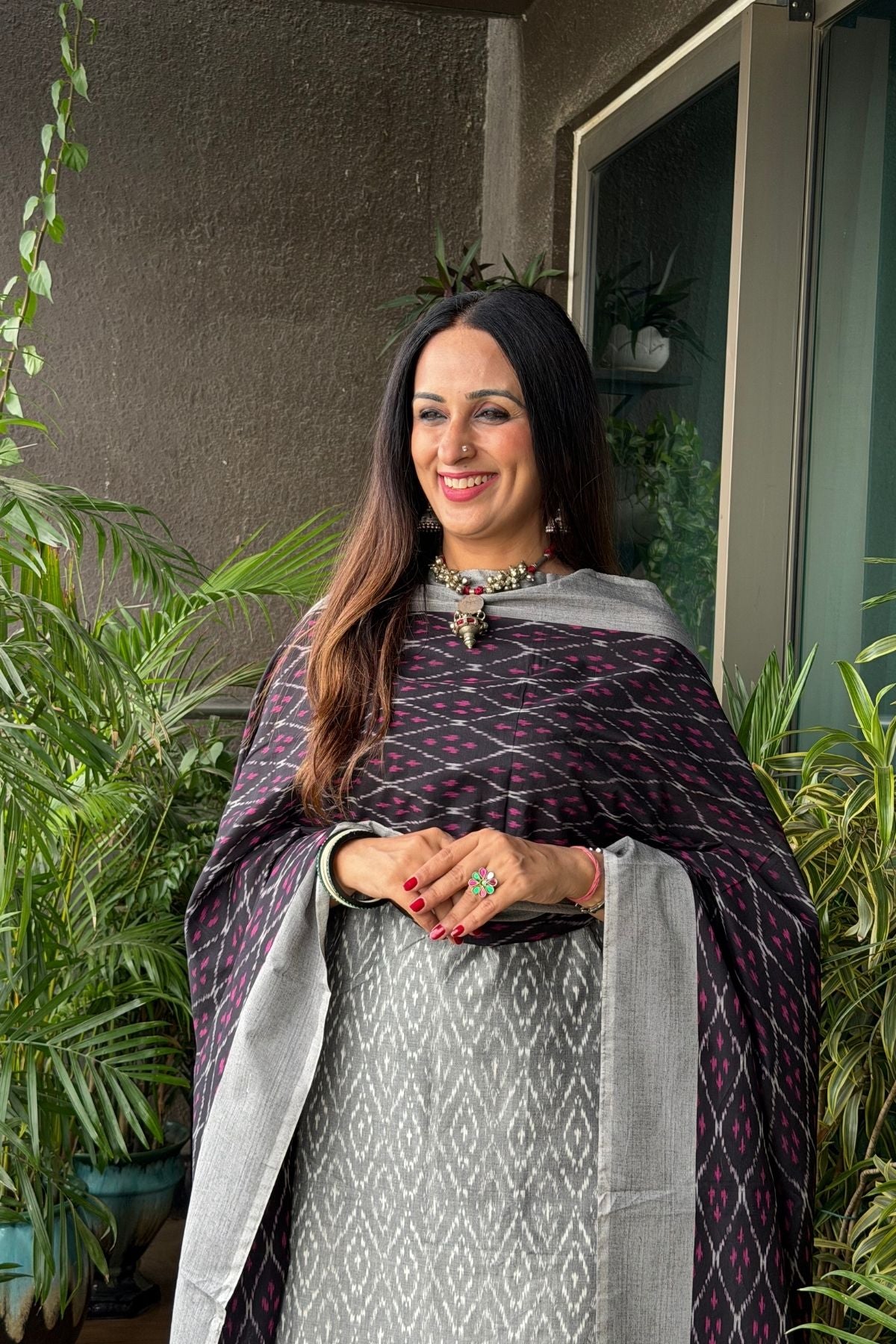 Mercerised cotton Ikat full sets!!