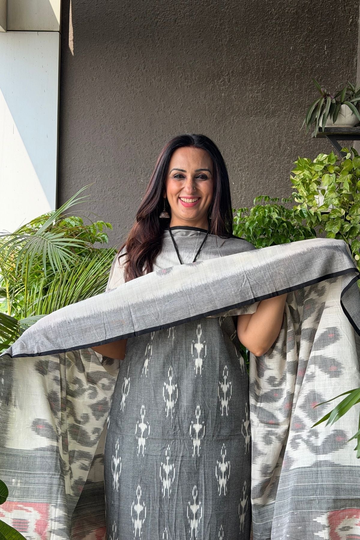 Double Ikat cotton full sets!!
