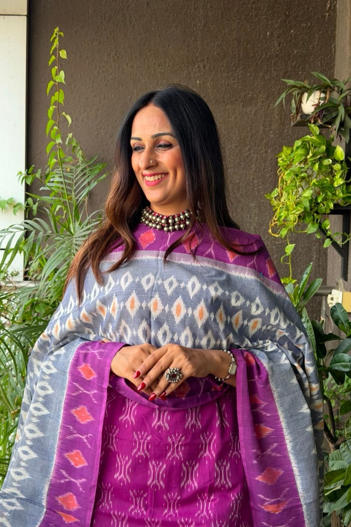 Mercerised cotton Ikat full sets!!