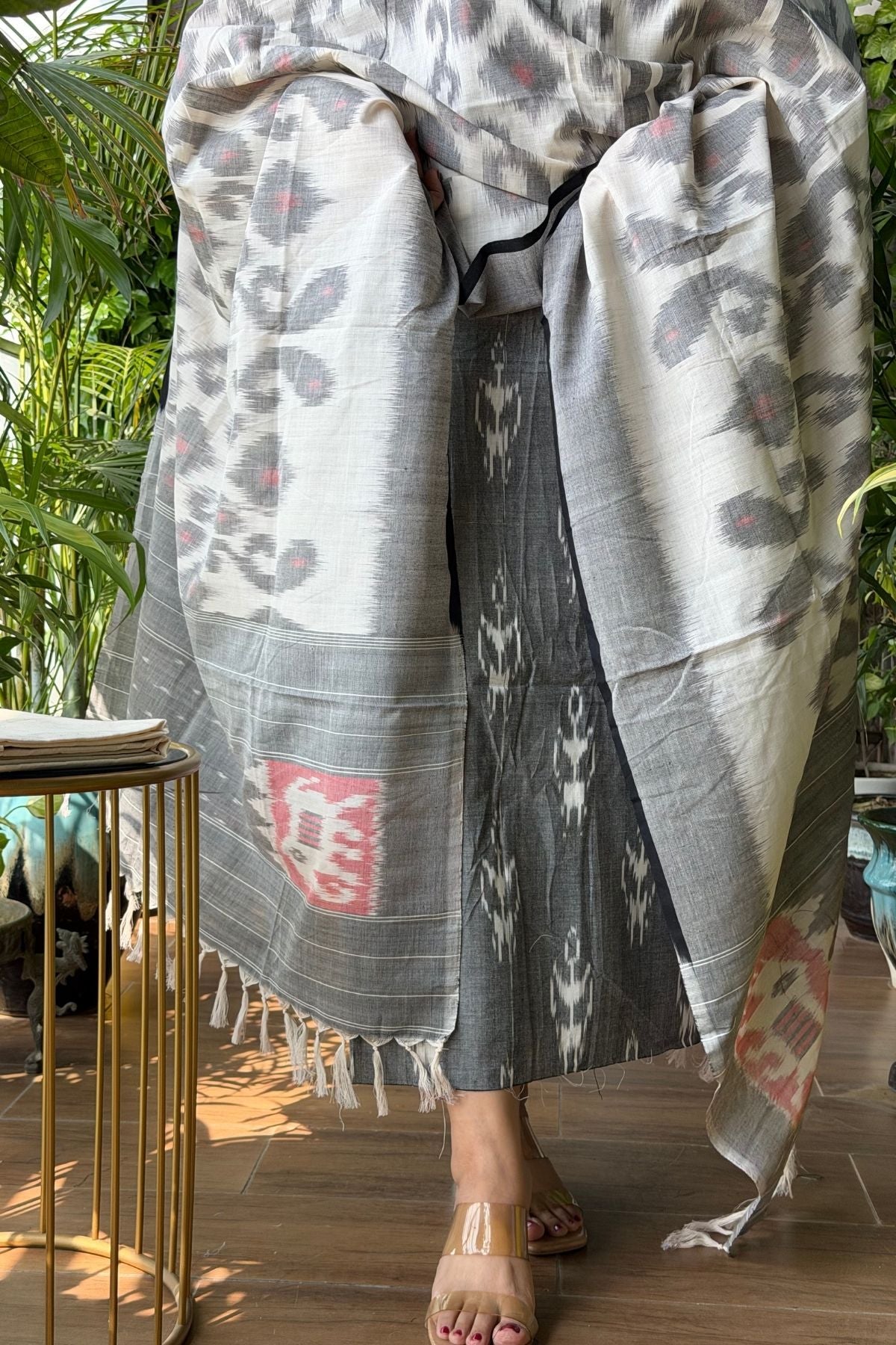 Double Ikat cotton full sets!!