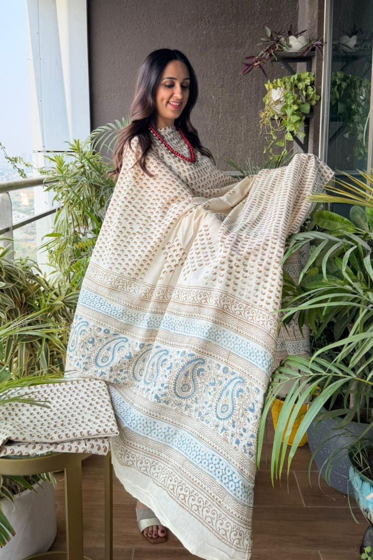 Handblocked pure cotton Bagh full sets!!