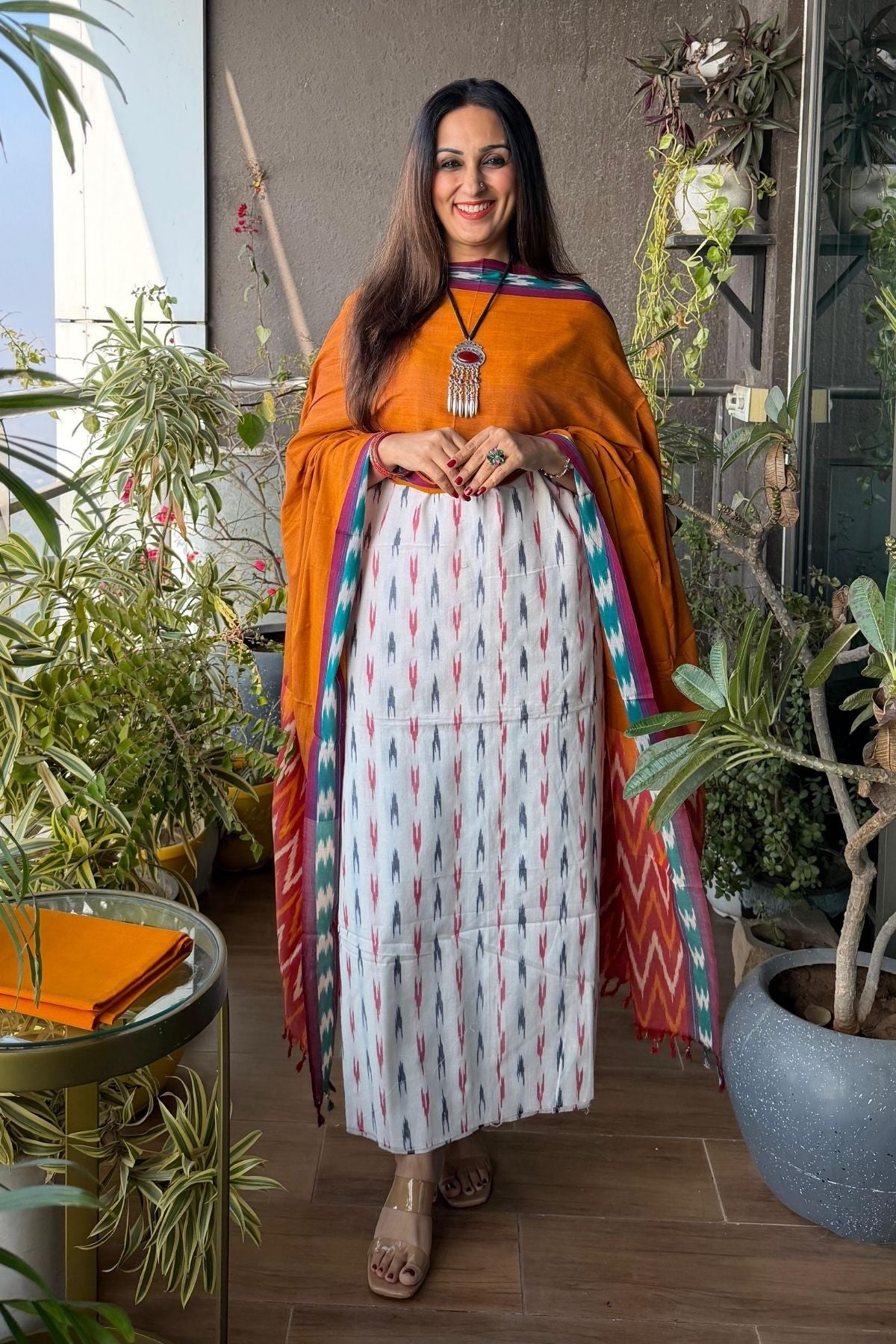 Handloom Ikat cotton full sets