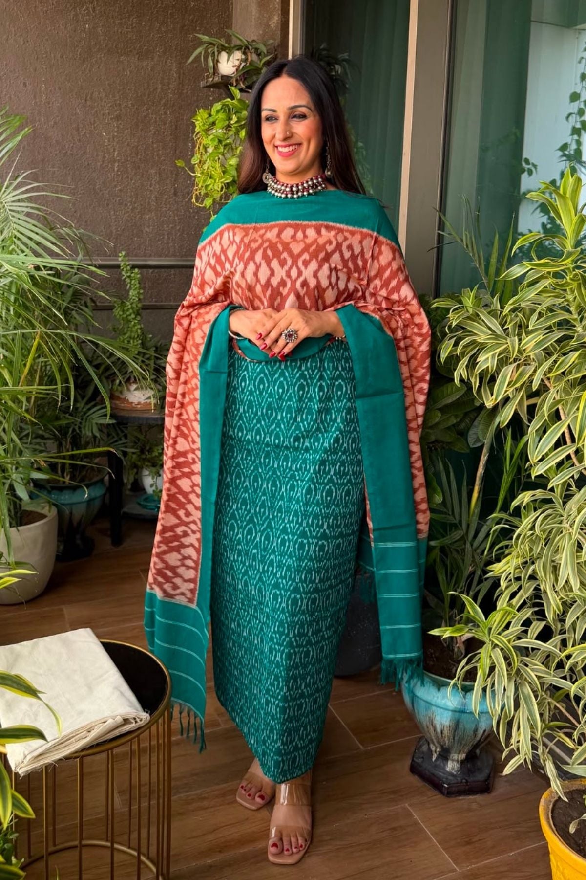 Mercerised cotton Ikat full sets!!